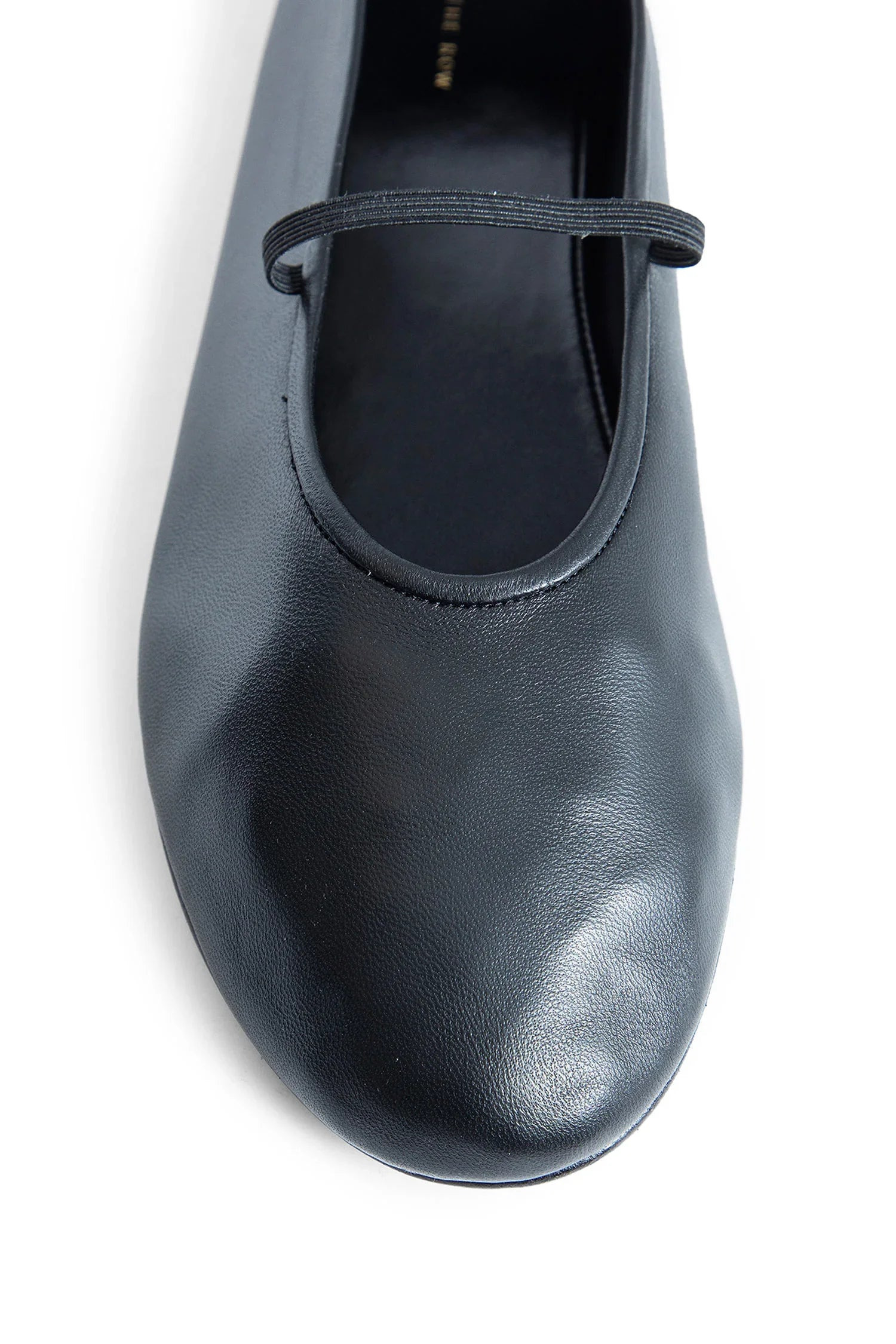 Elastic-Ballet-Slippers-In-Leather - 5