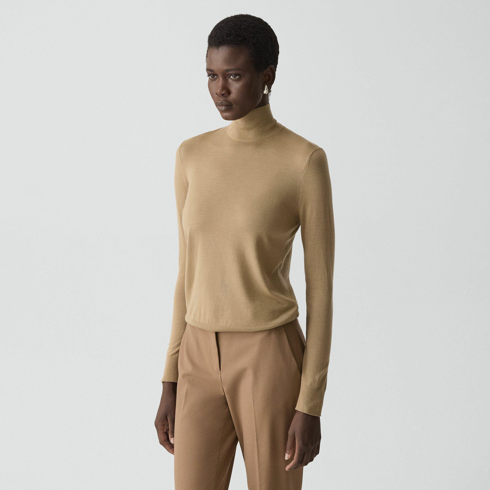 Turtleneck Sweater in Regal Wool - 3