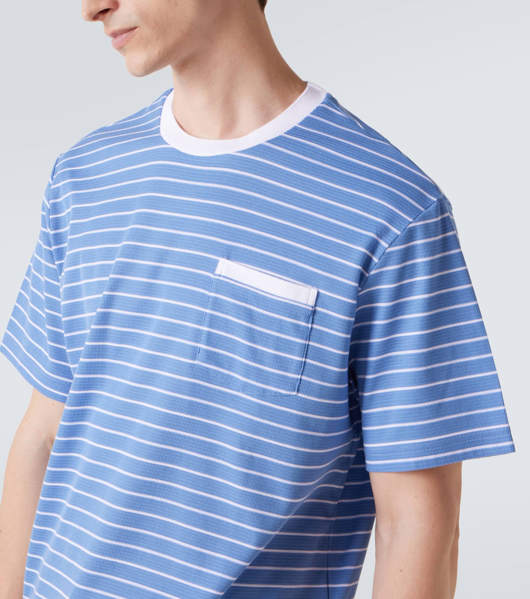 Milano striped cotton jersey T-shirt - 5