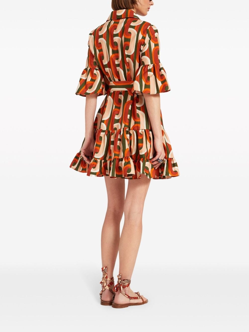 Choux cotton mini dress - 3