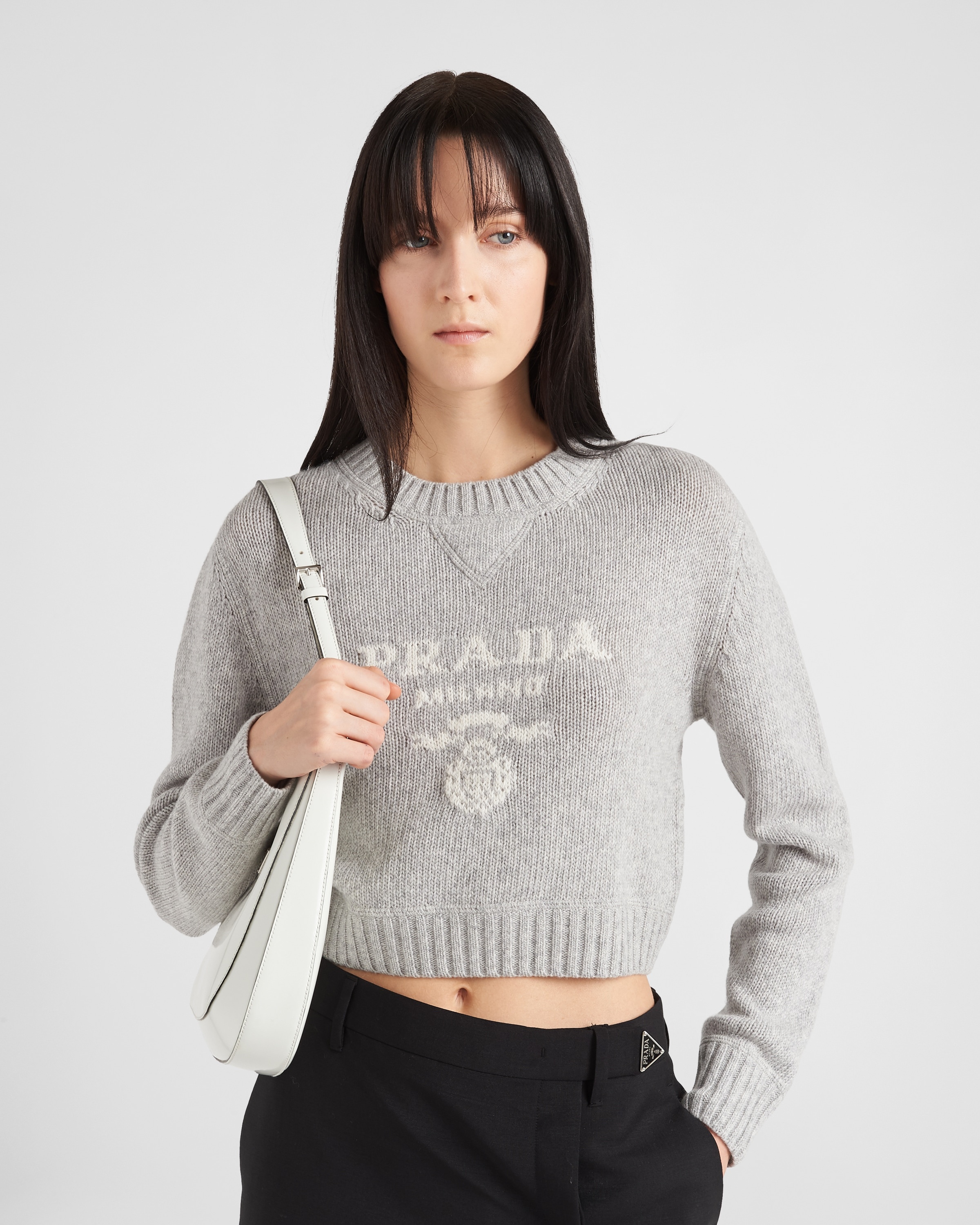 Wool and cashmere crew-neck sweater - 4