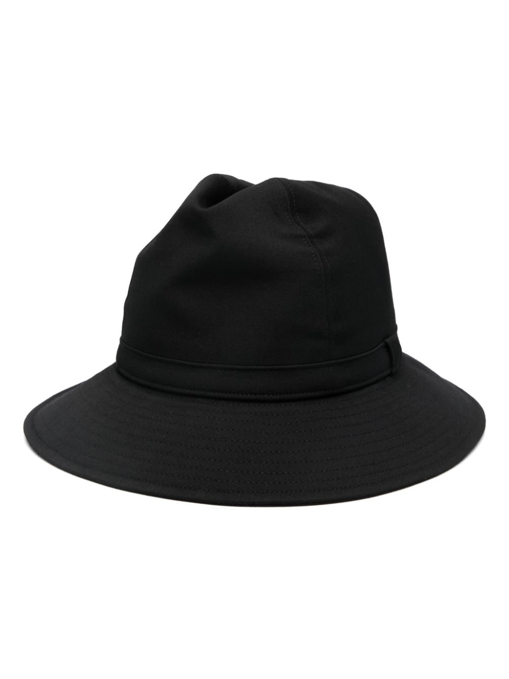 gabardine fedora hat - 1