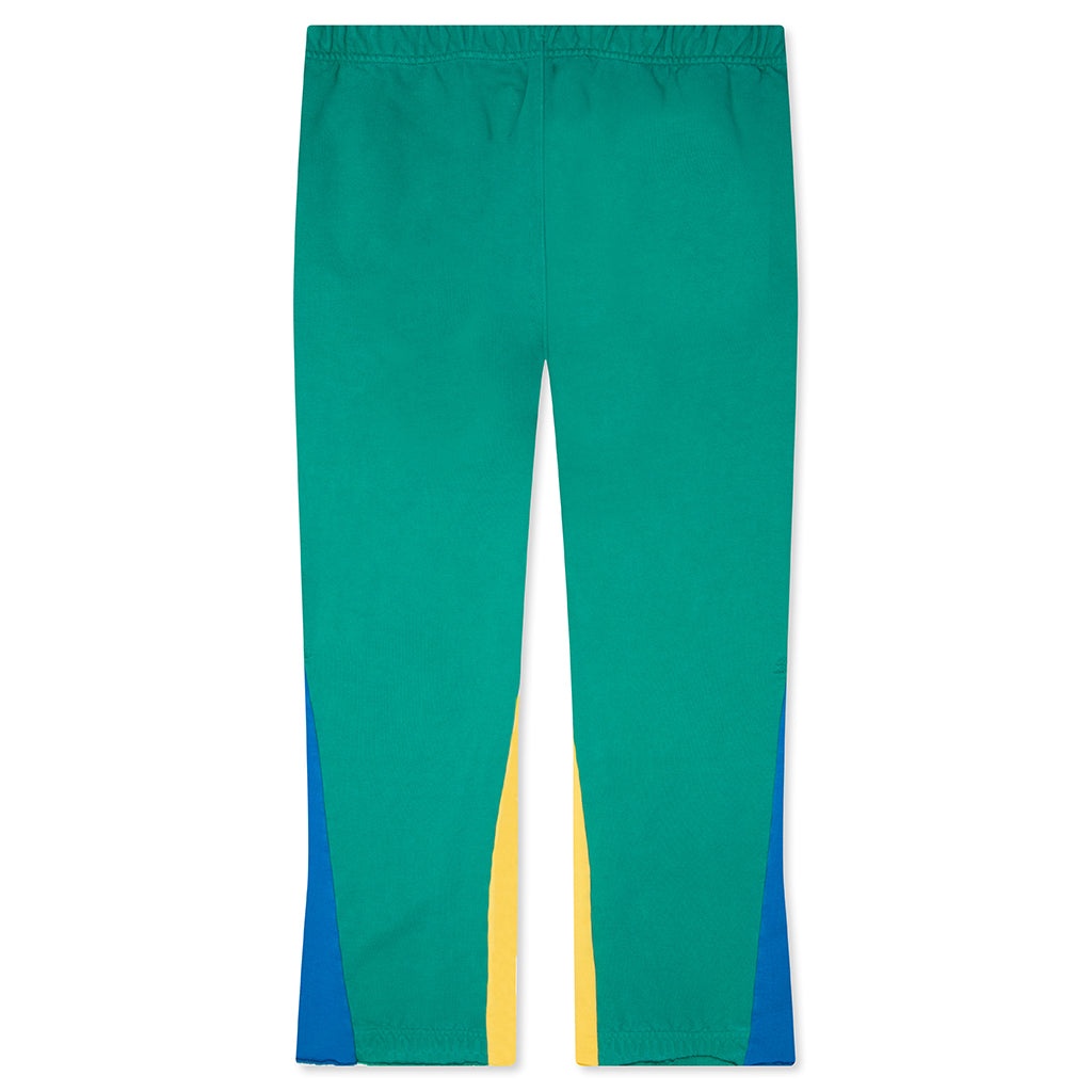 FLARE SWEATPANT - EMERALD GREEN - 2