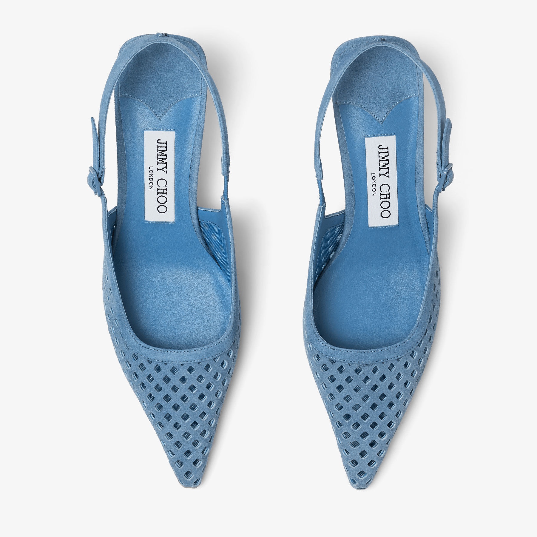 Amel 50
Denim Suede Sling Back Pumps - 4