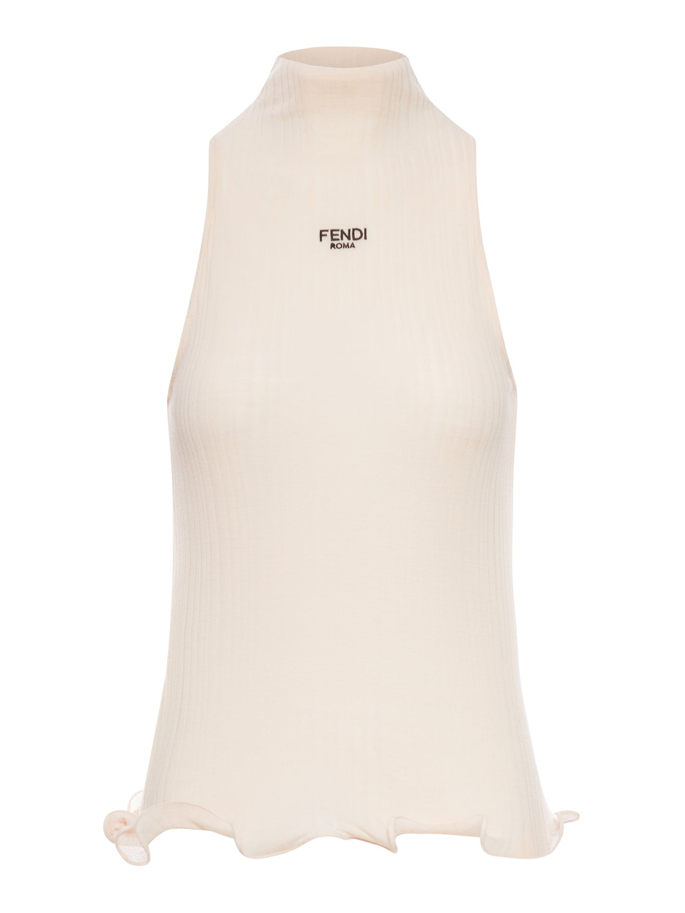 COTTON TOP FINISHED WITH RUFFLES - 1