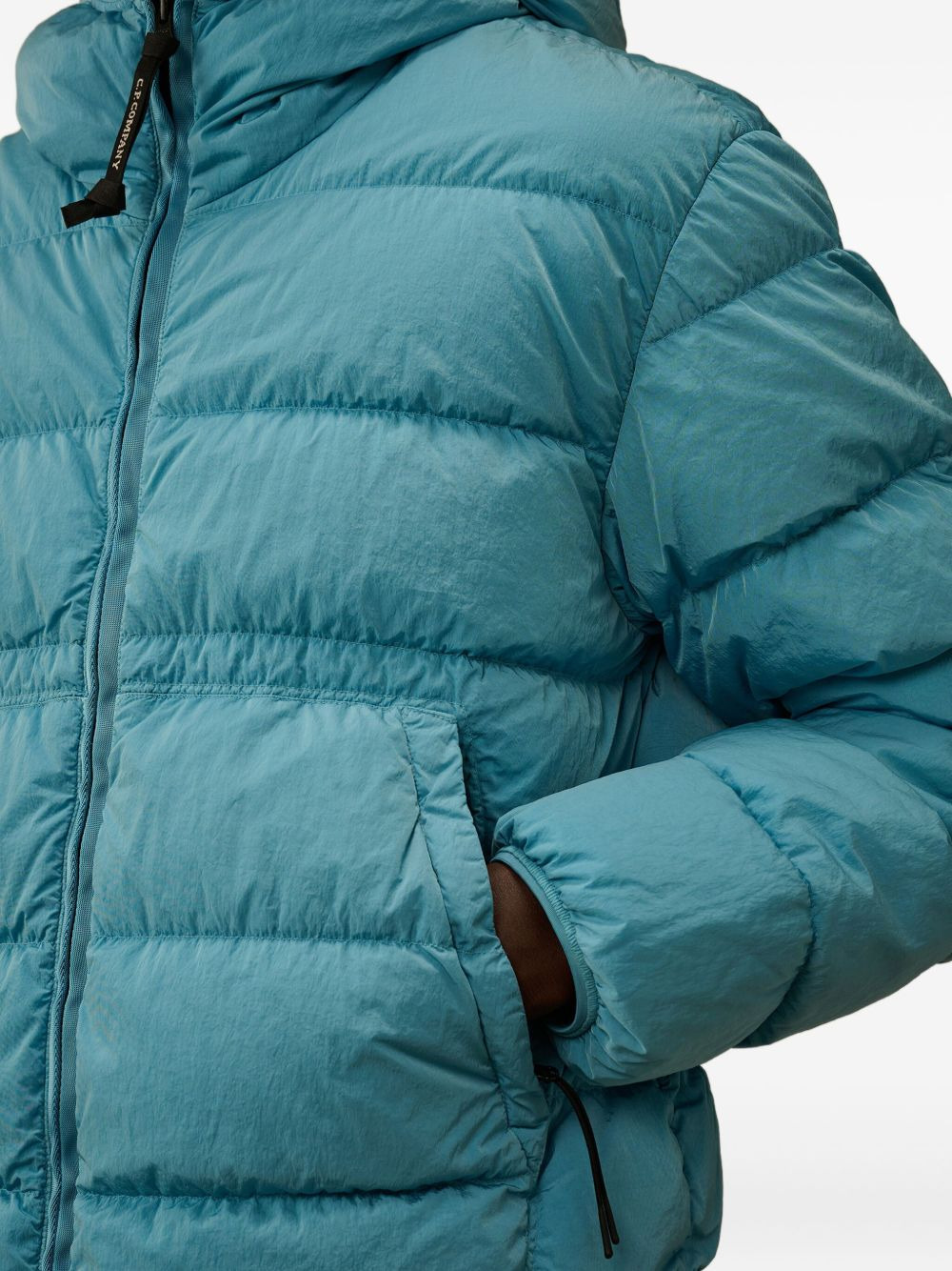 goggle-hood down jacket - 5