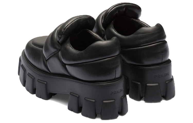 (WMNS) PRADA Soft Padded Nappa Leather Loafers 'Black' 1D125N_2DL8_F0002_F_055 - 3
