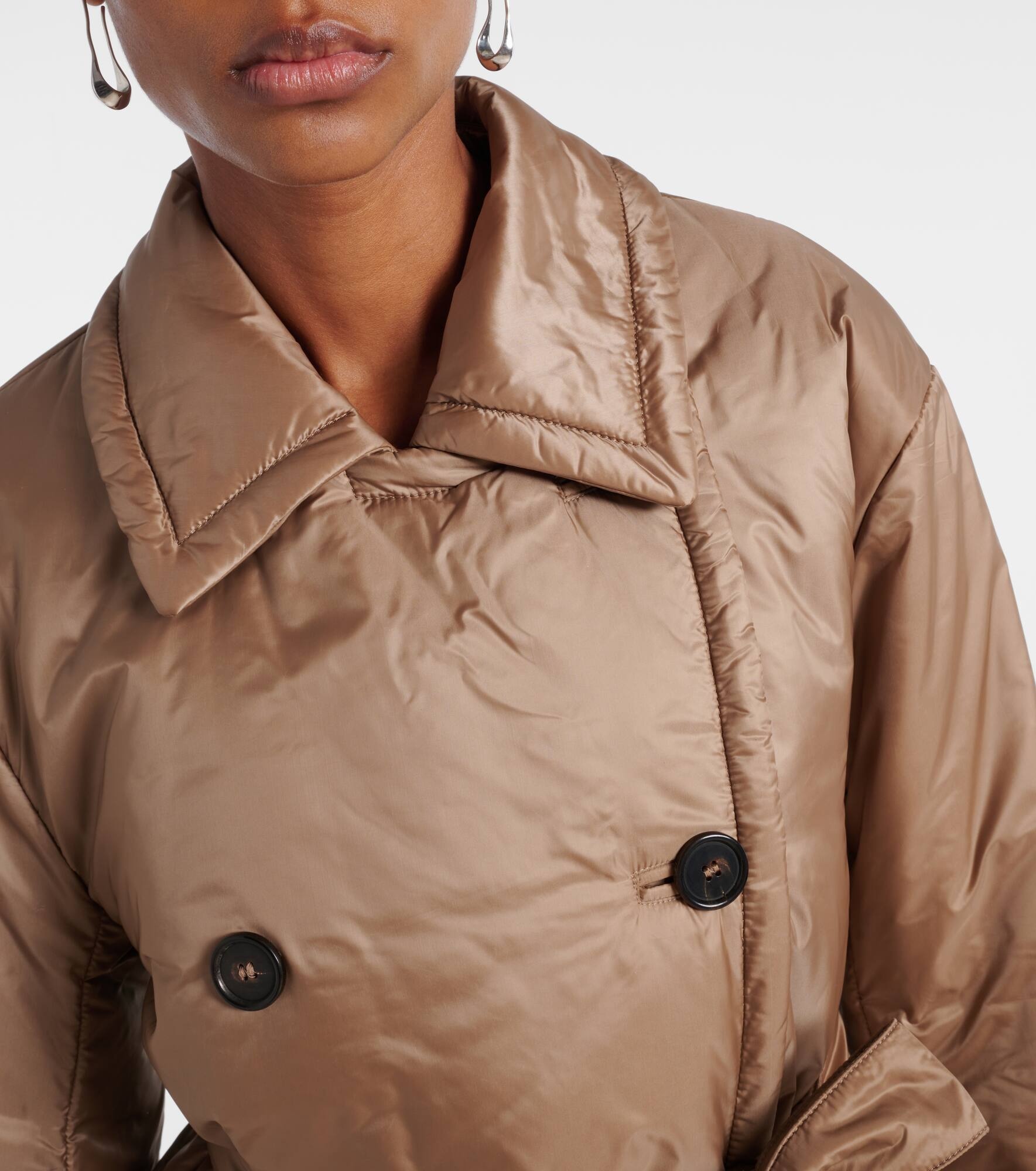 The Cube Calla padded canvas jacket - 4
