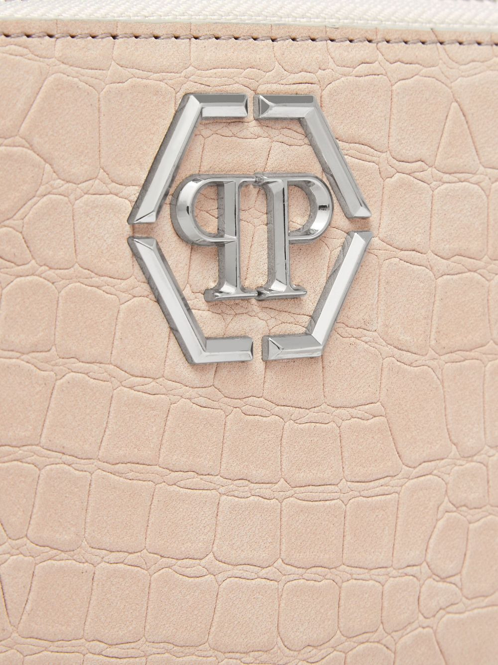 crocodile-effect zip-around wallet - 4