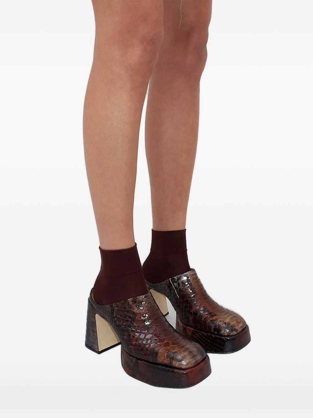 90mm platform mules - 2