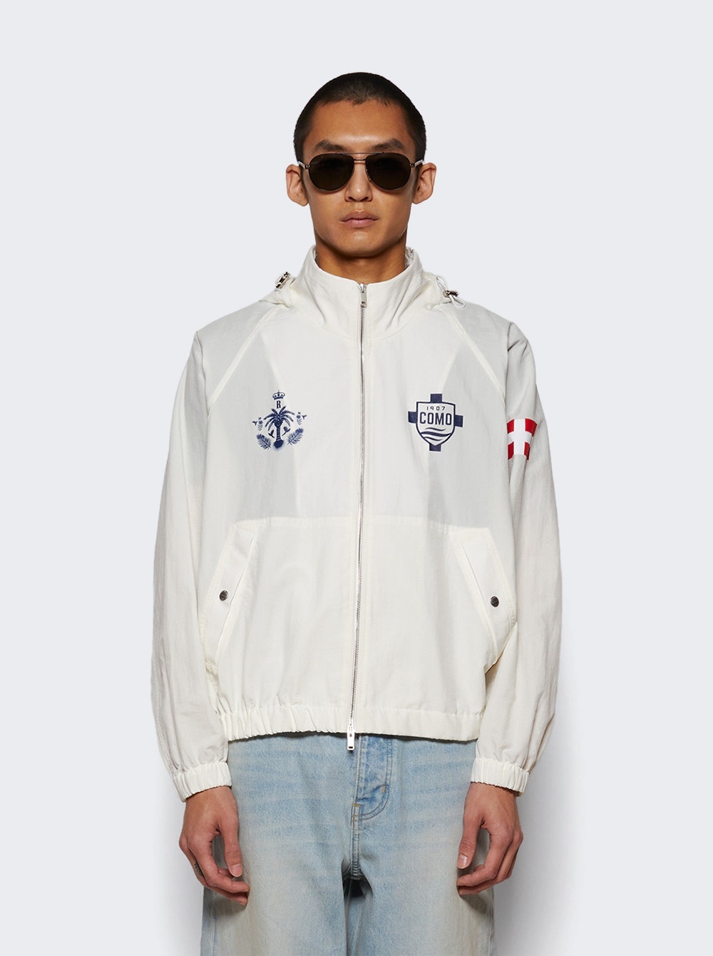 Fc Como Track Jacket White - 2