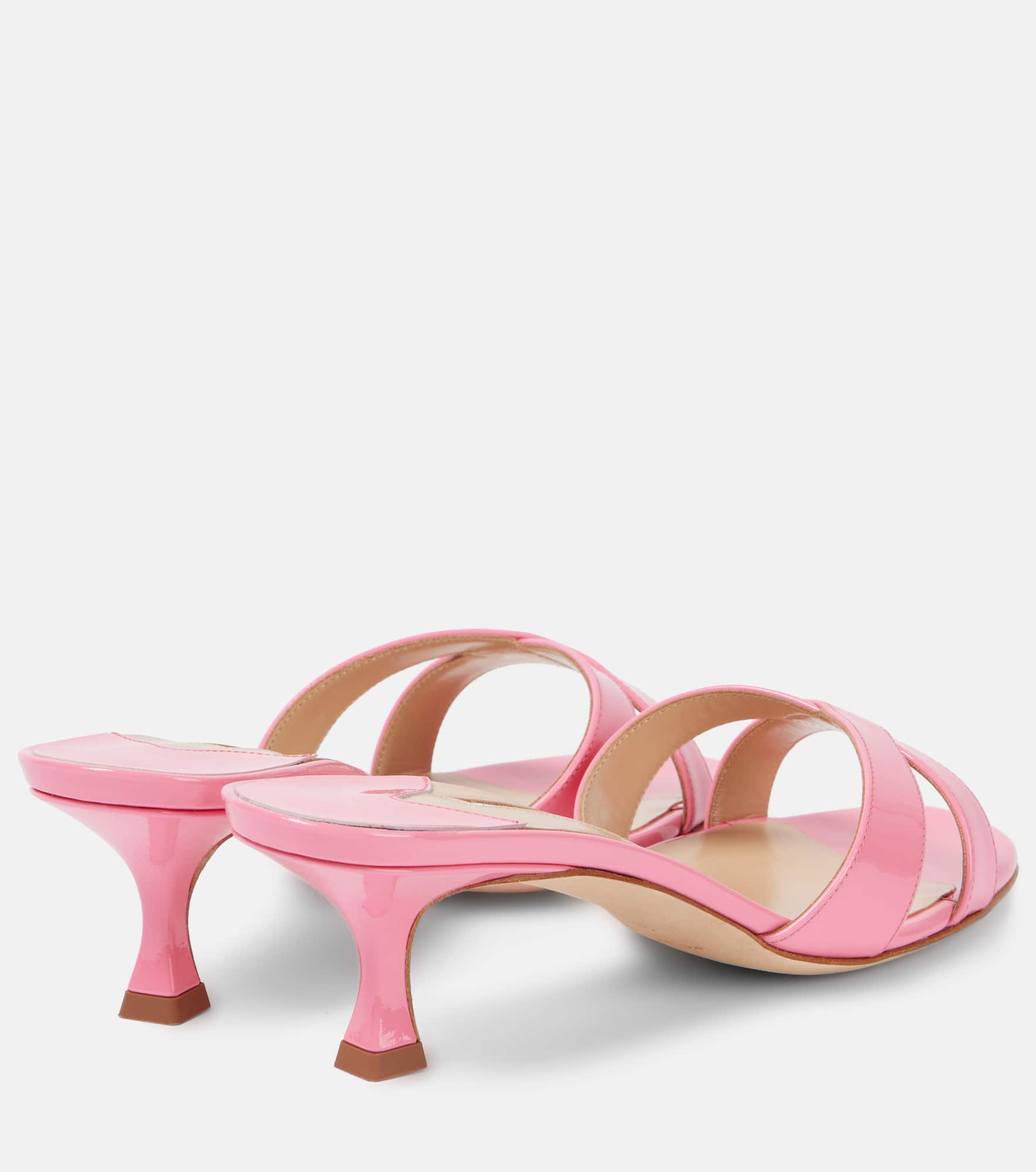 Callamu 50 patent leather sandals - 2