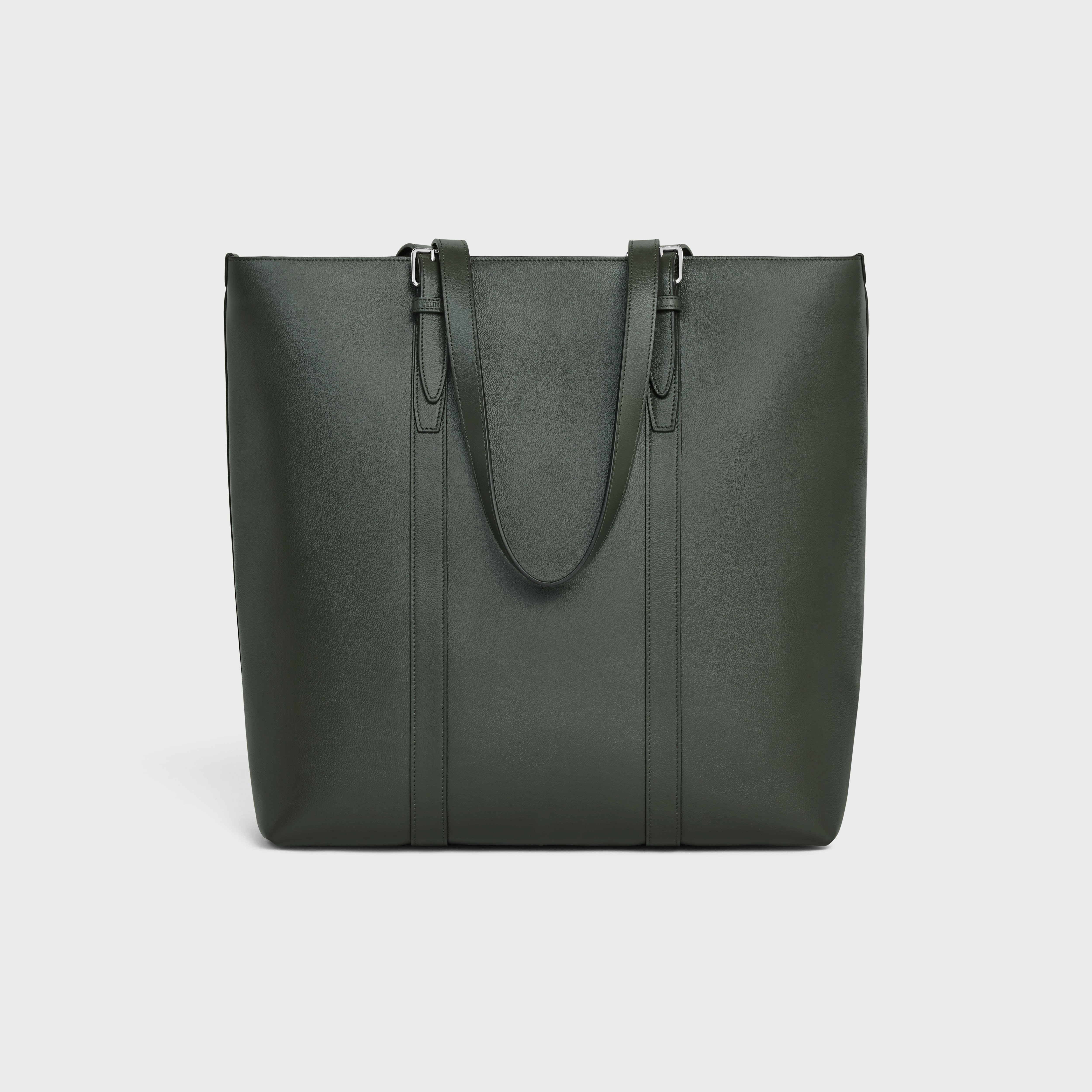 CABAS WITH BUCKLE in SMOOTH CALFSKIN - 3