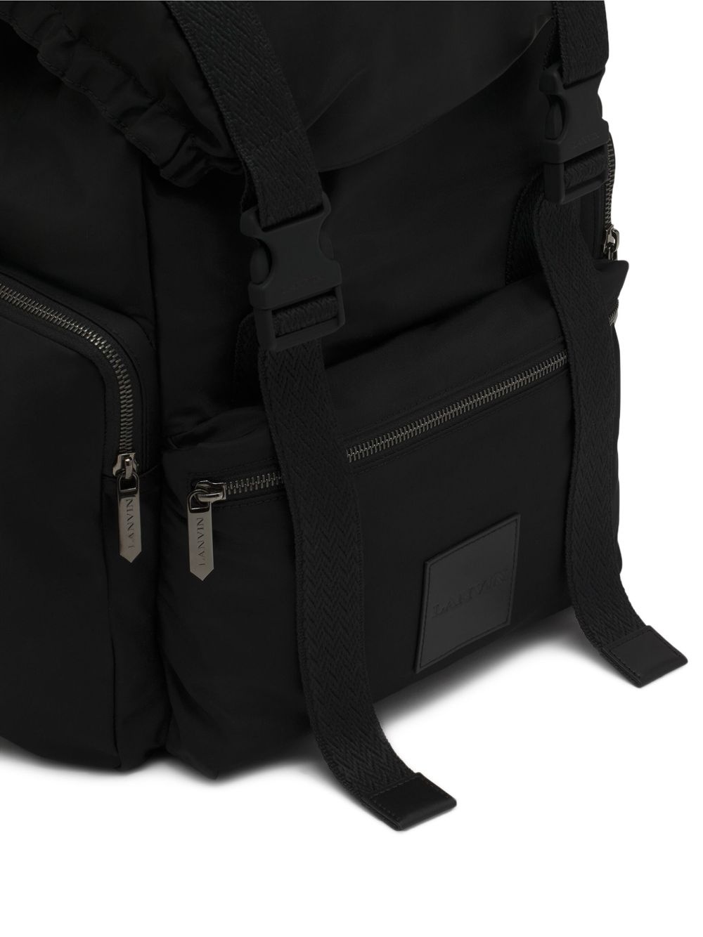 logo-patch backpack - 4