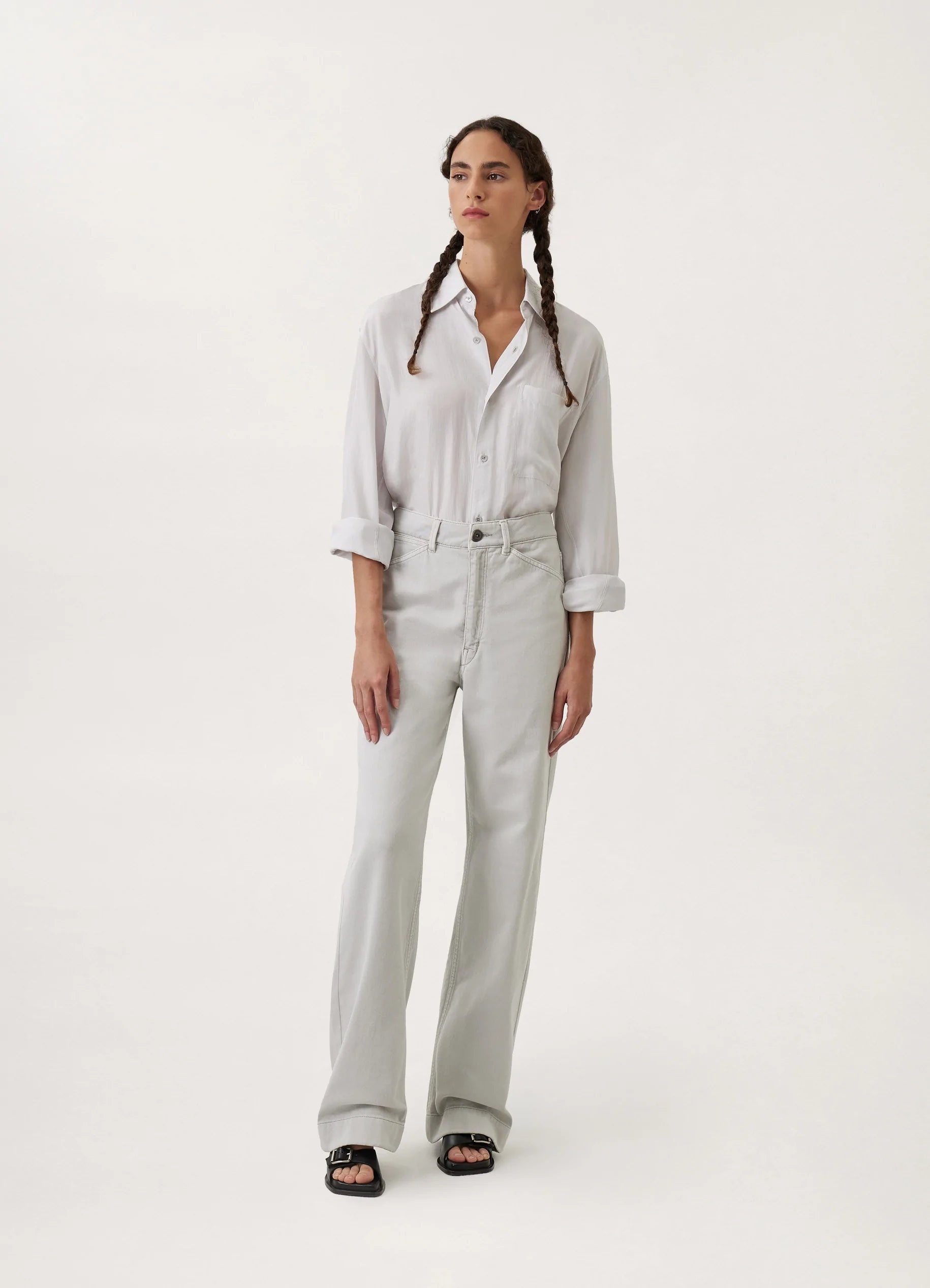 CHINO DENIM PANTS
SNOWY DENIM - 2