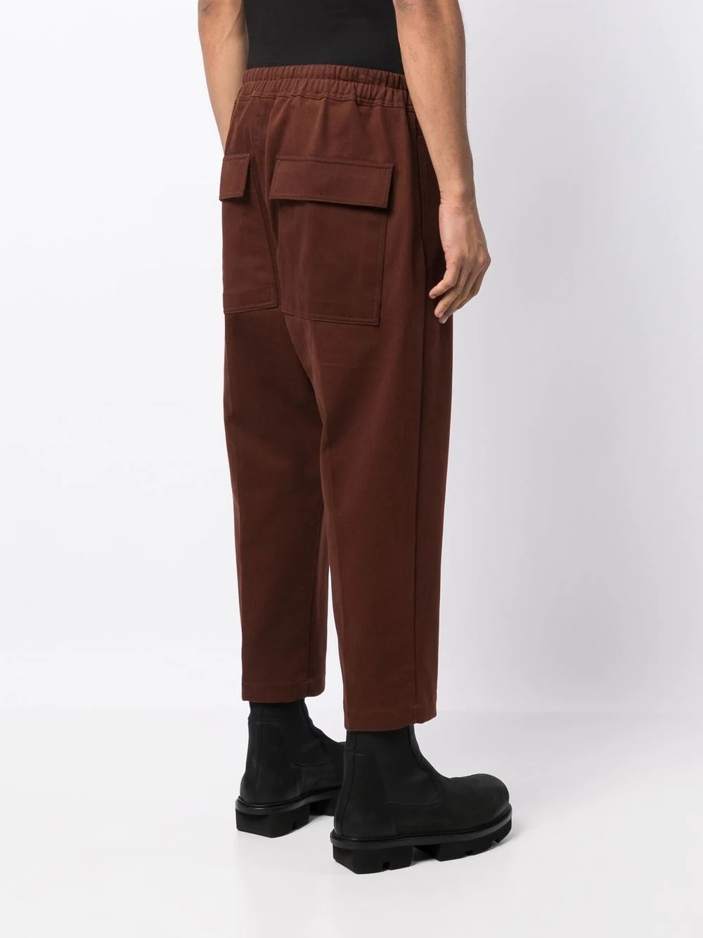 Astaires cropped drawstring trousers - 4