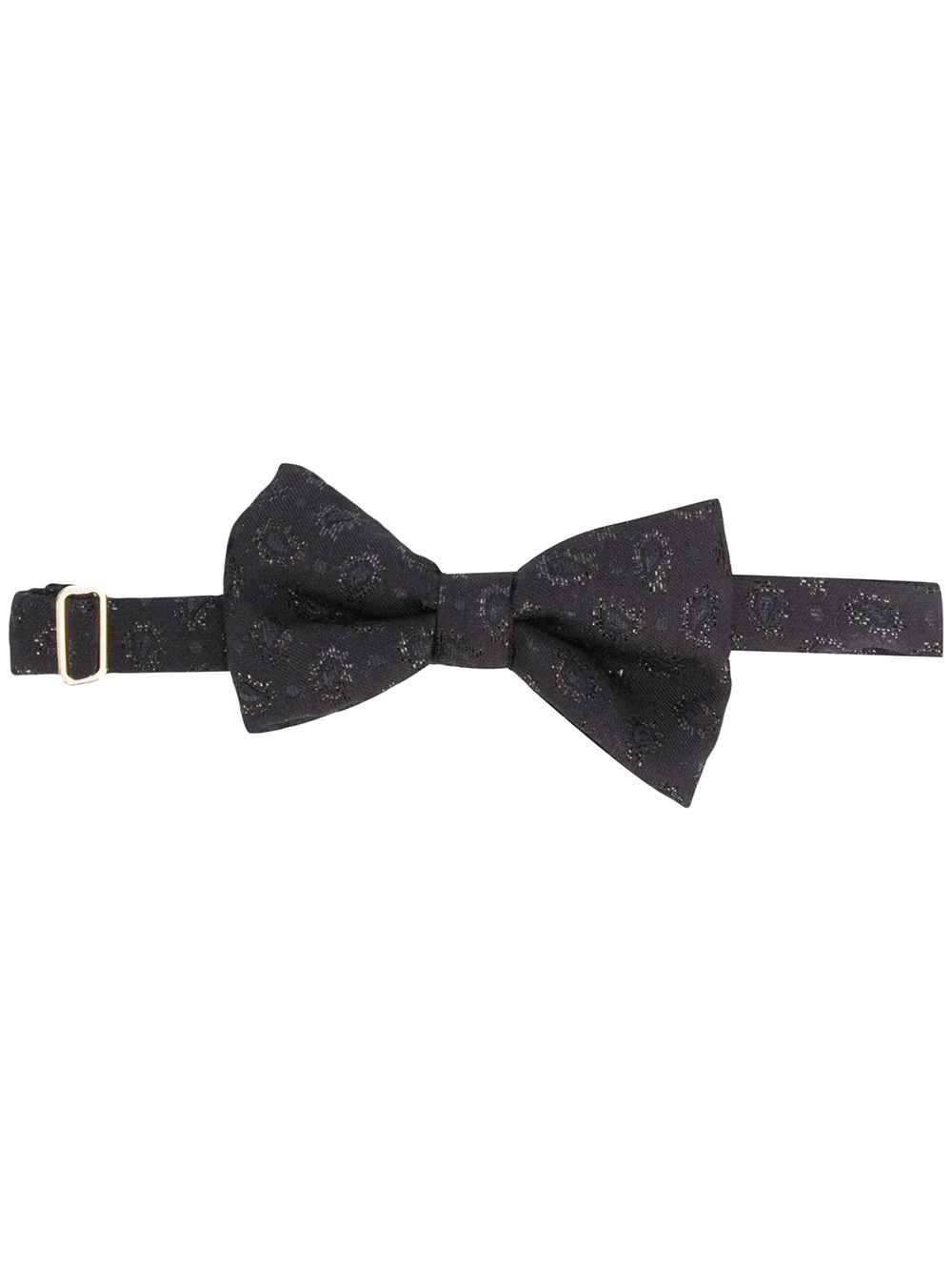 paisley-print bow tie - 1