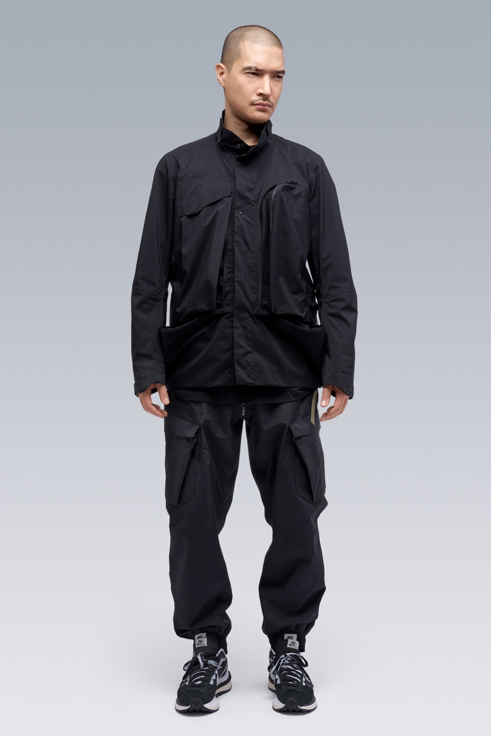 J56-GT 3L Gore-Tex Pro Interops Field Jacket Black - 5