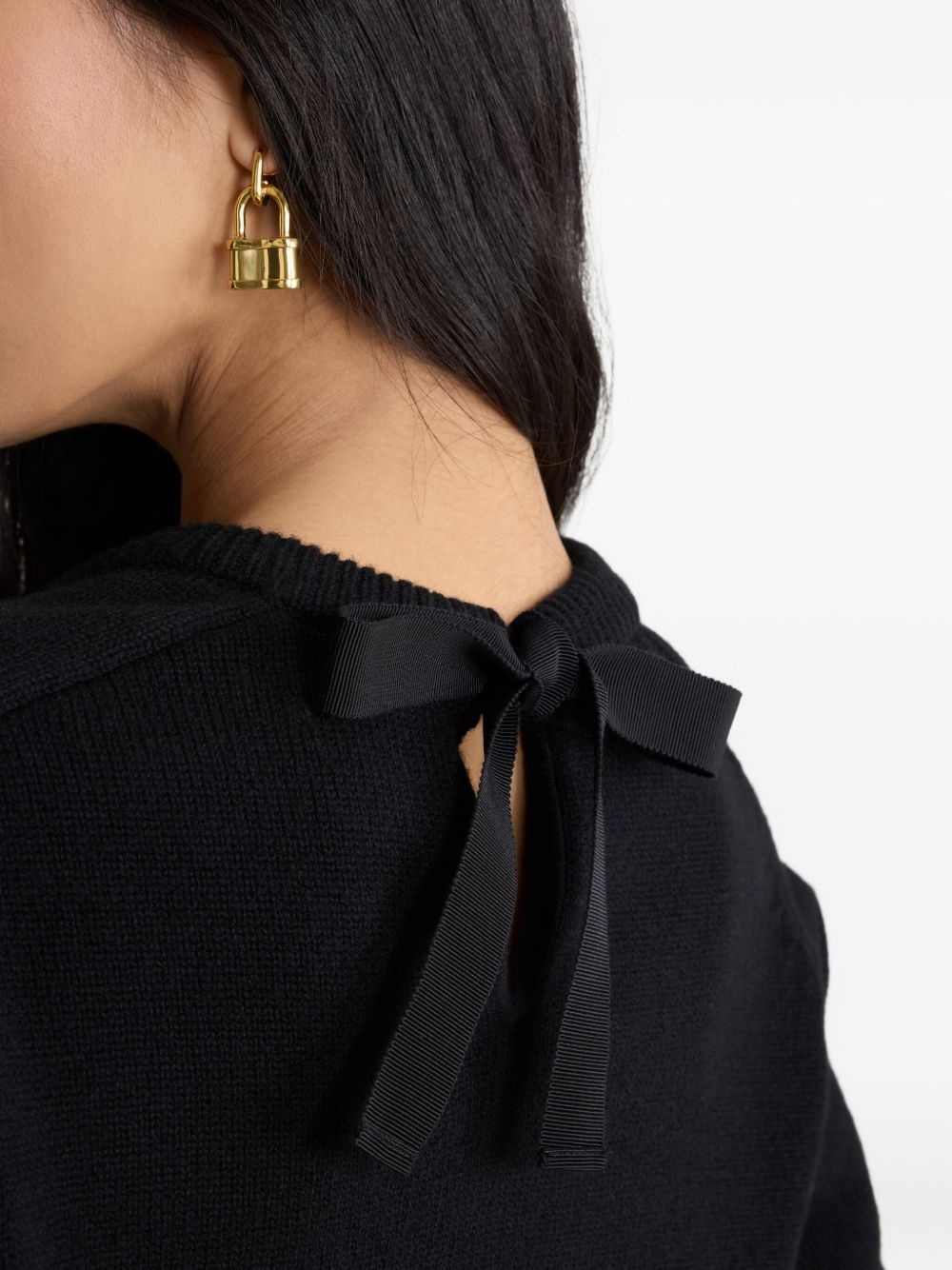 logo-embroidered sweater - 5