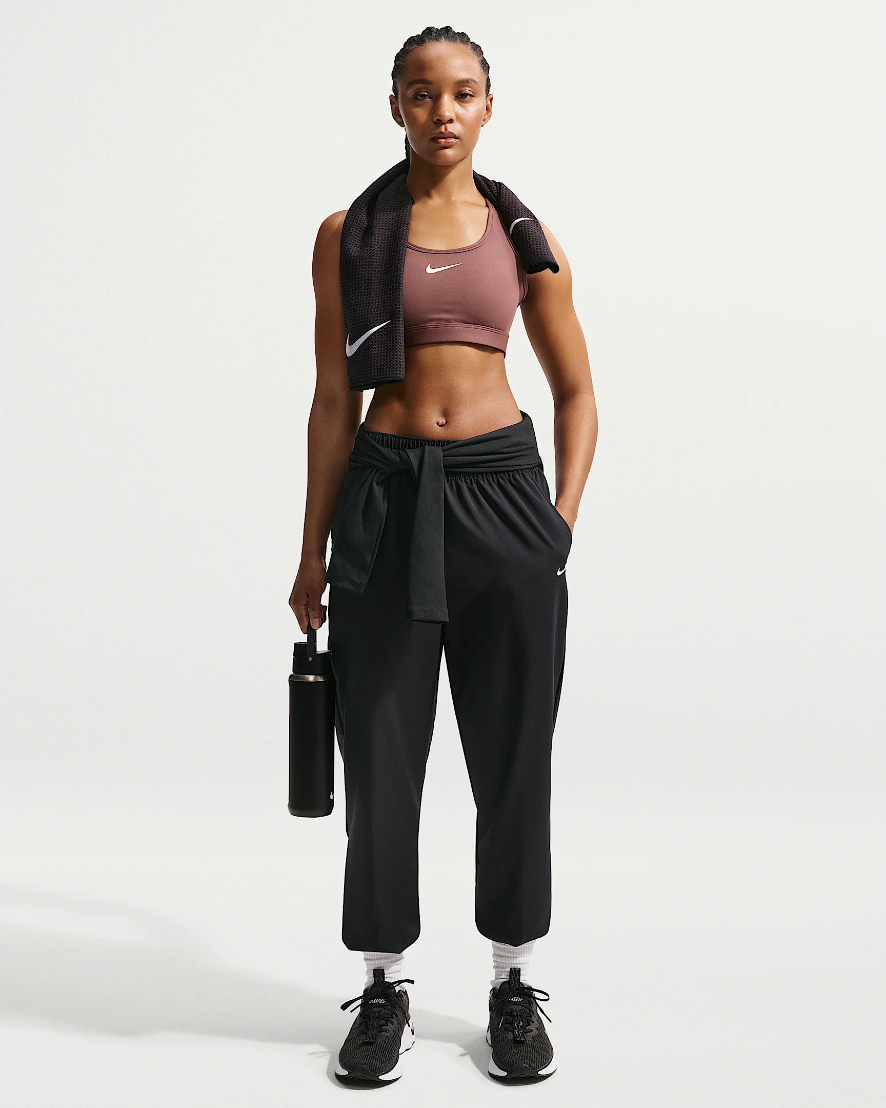 Nike One Women's Dri-FIT High-Waisted 7/8 Joggers - 1
