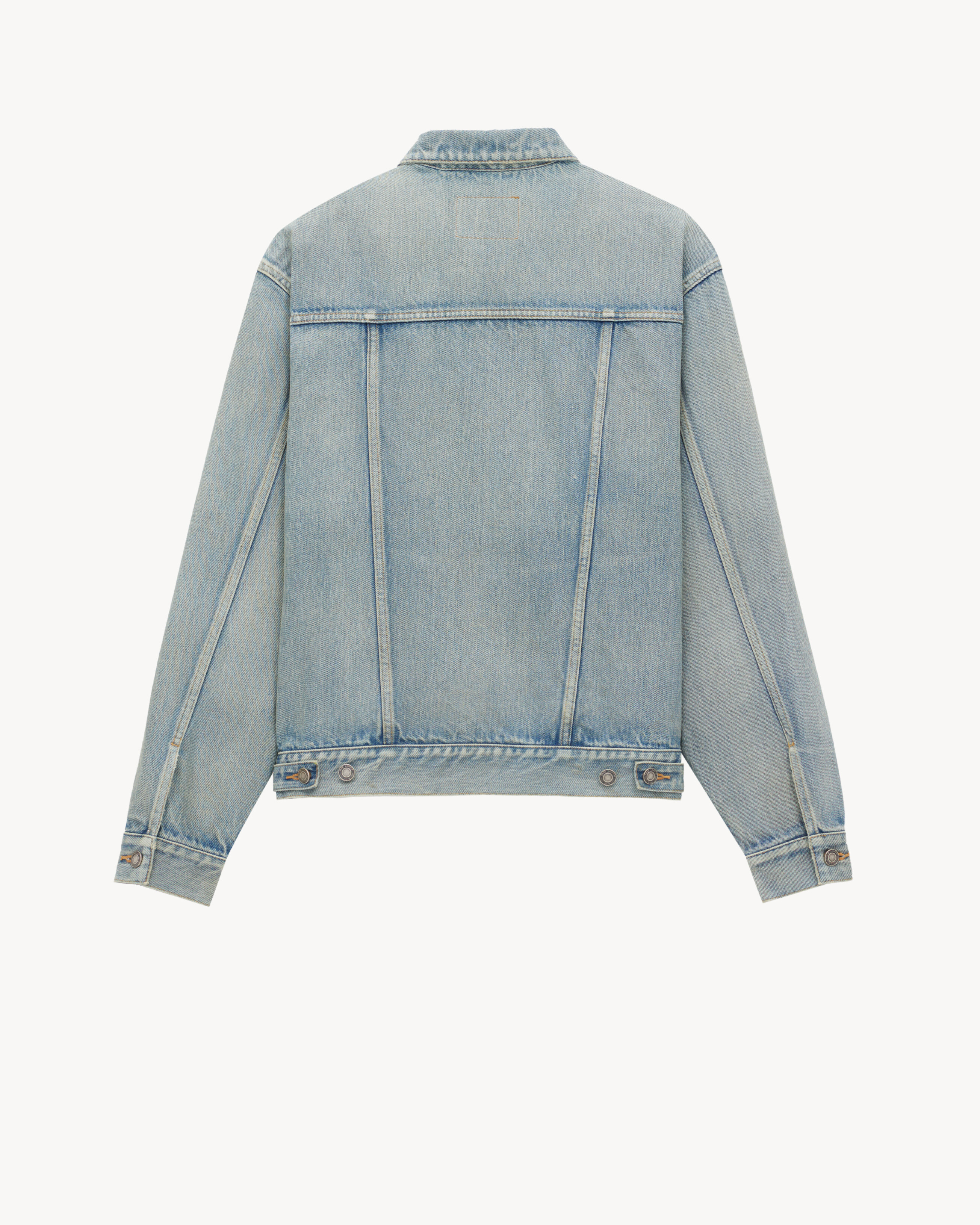 TRUCKER JACKET IN CHICAGO BLUE DENIM - 3