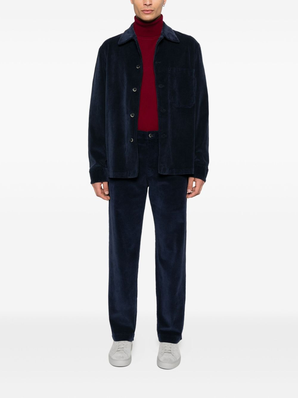corduroy overshirt - 2