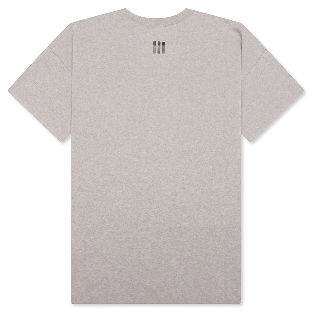 FEAR OF GOD ATHLETICS X ADIDAS QDJ SHORT SLEEVE TEE - HEATHER GREY - 2