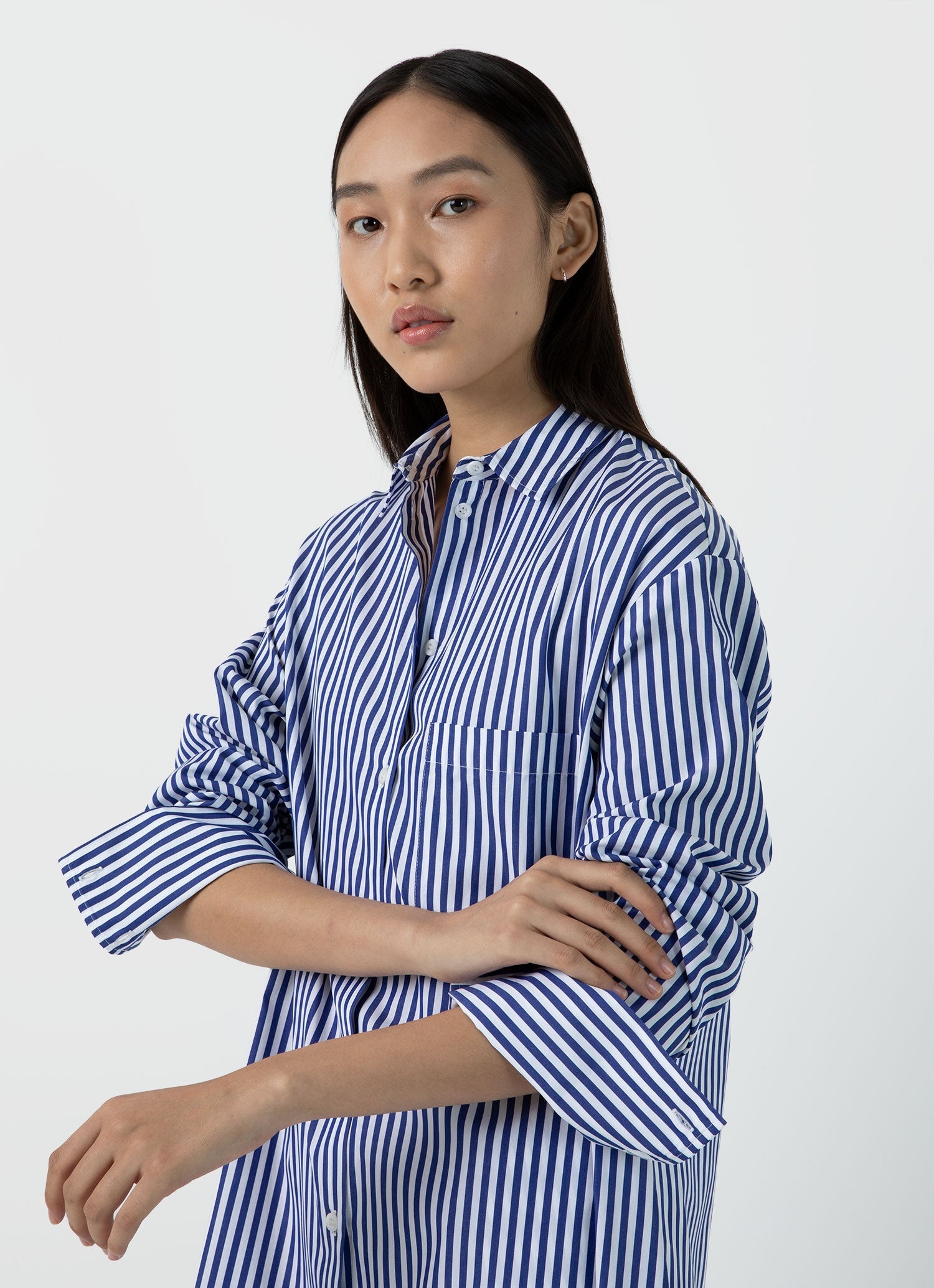 Cotton Poplin Shirt Dress - 2