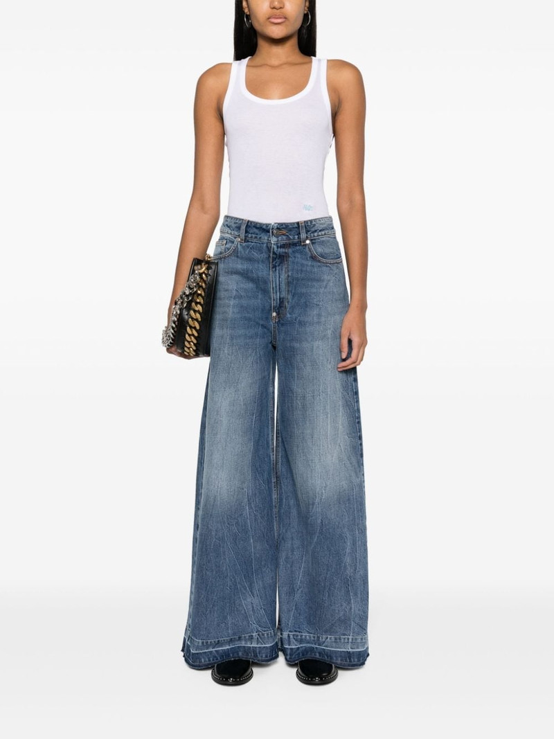 Stella McCartney wide-leg jeans outlook