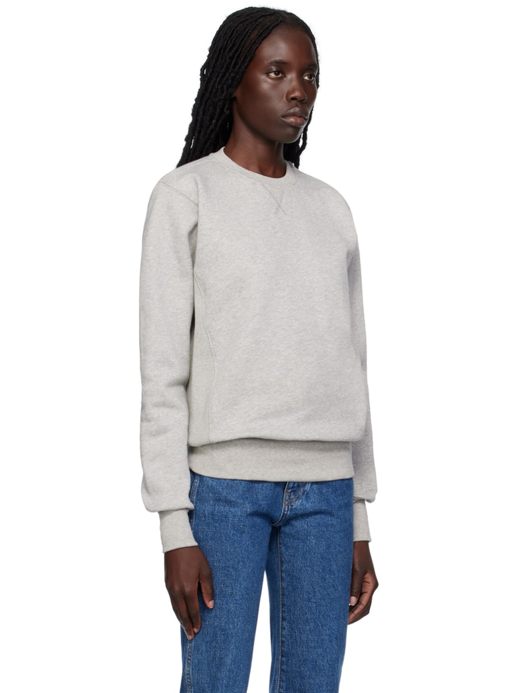 Gray Crewneck Sweatshirt - 2