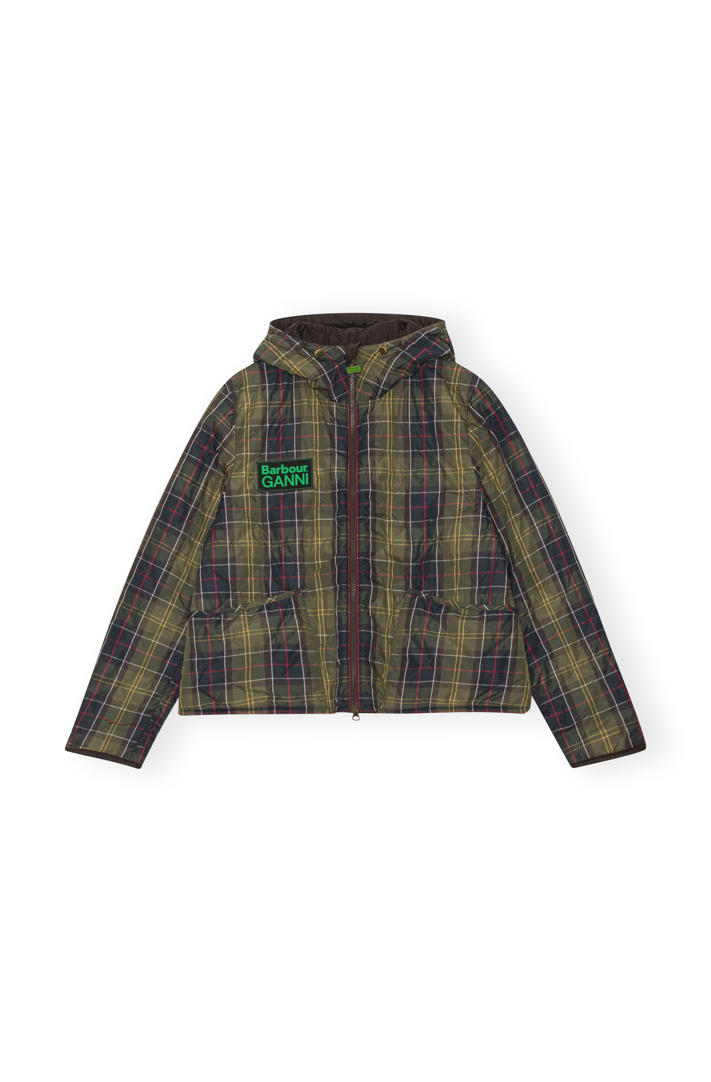 GANNI X BARBOUR REVERSIBLE LIDDESDALE JACKET - 11