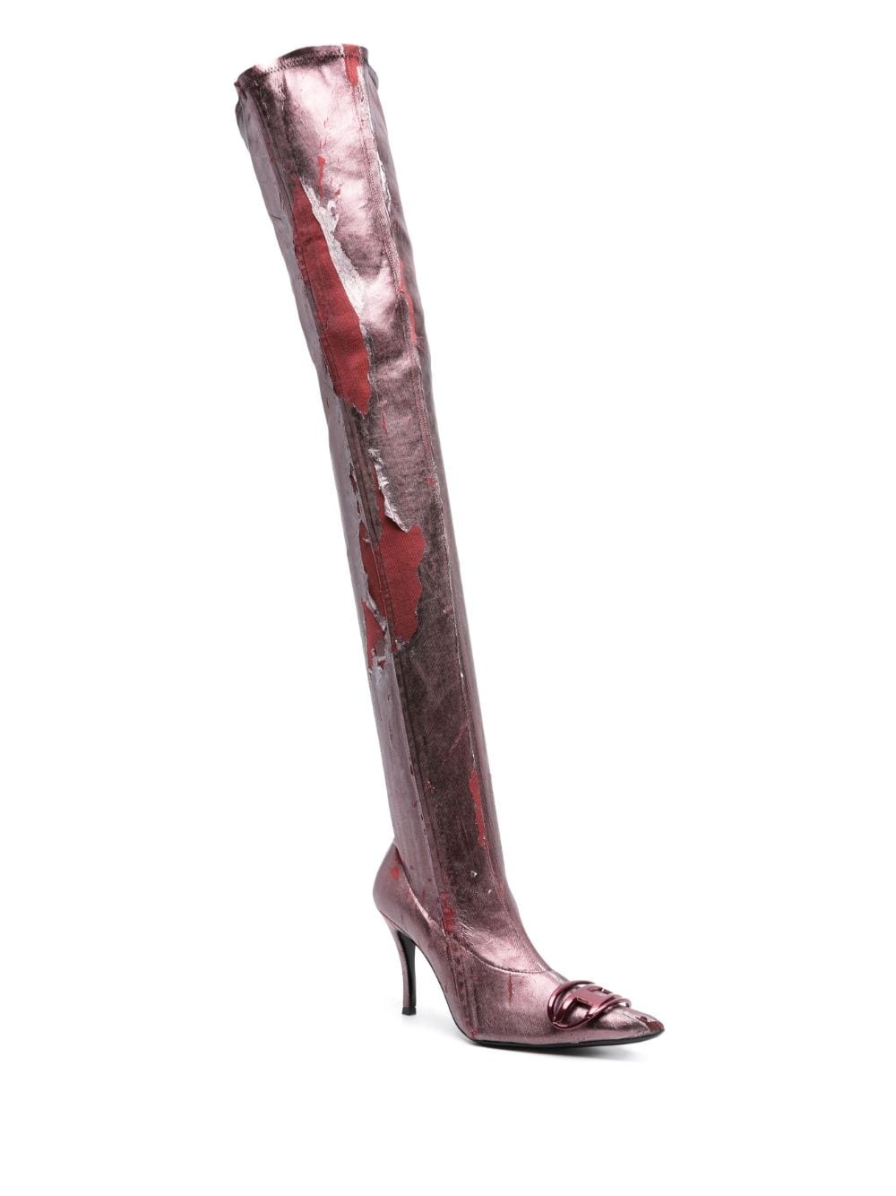 D-Venus 80mm thigh-high boots - 2