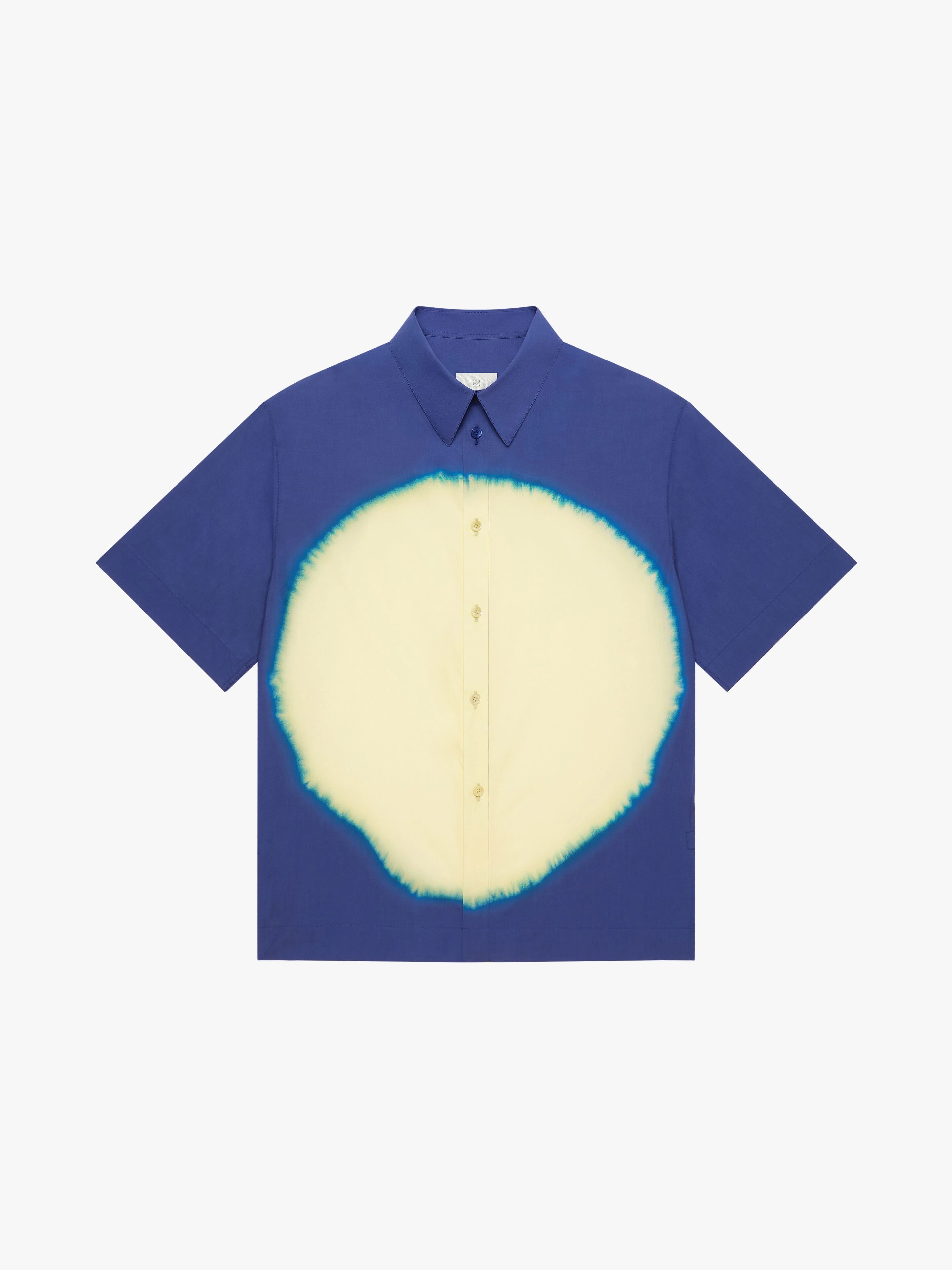 SHIRT IN TIE-DYE POPLIN - 1