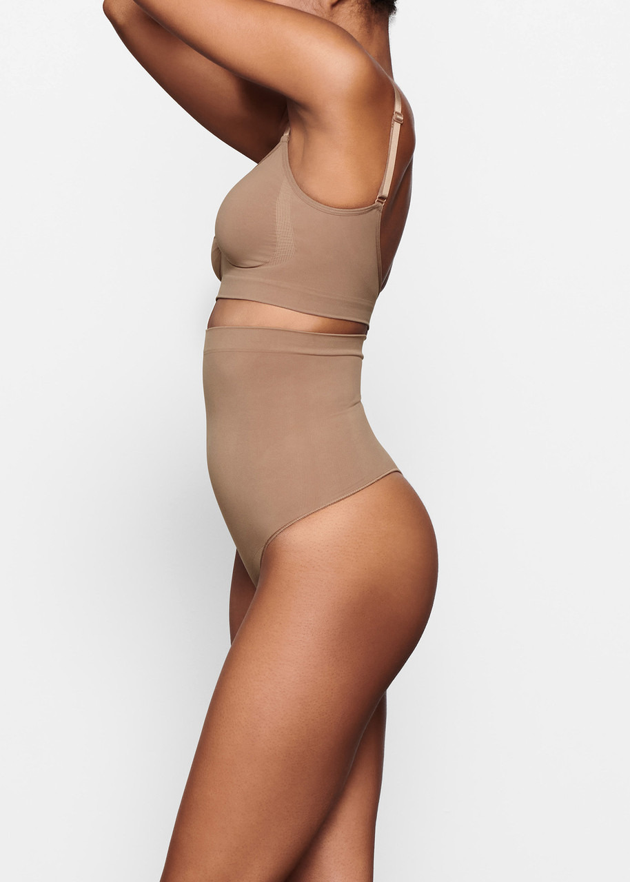 Skims Seamless Sculpt High-waisted Thong - 4