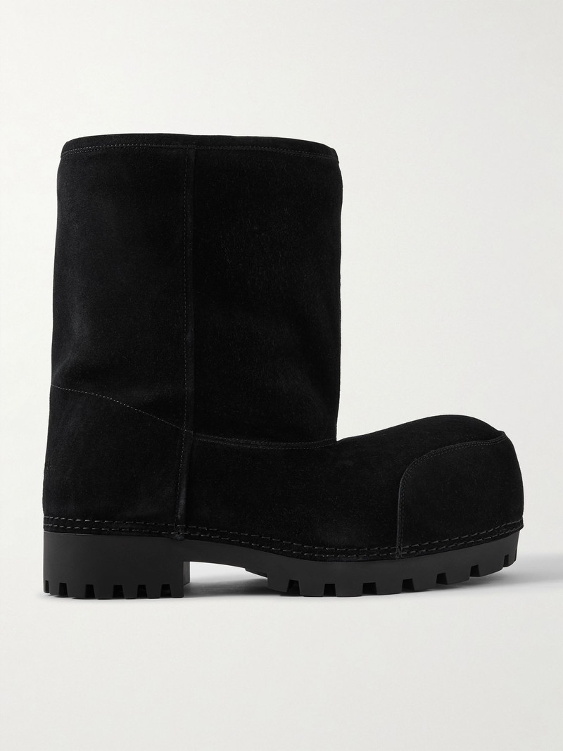 Alaska Shearling Boots Black 1