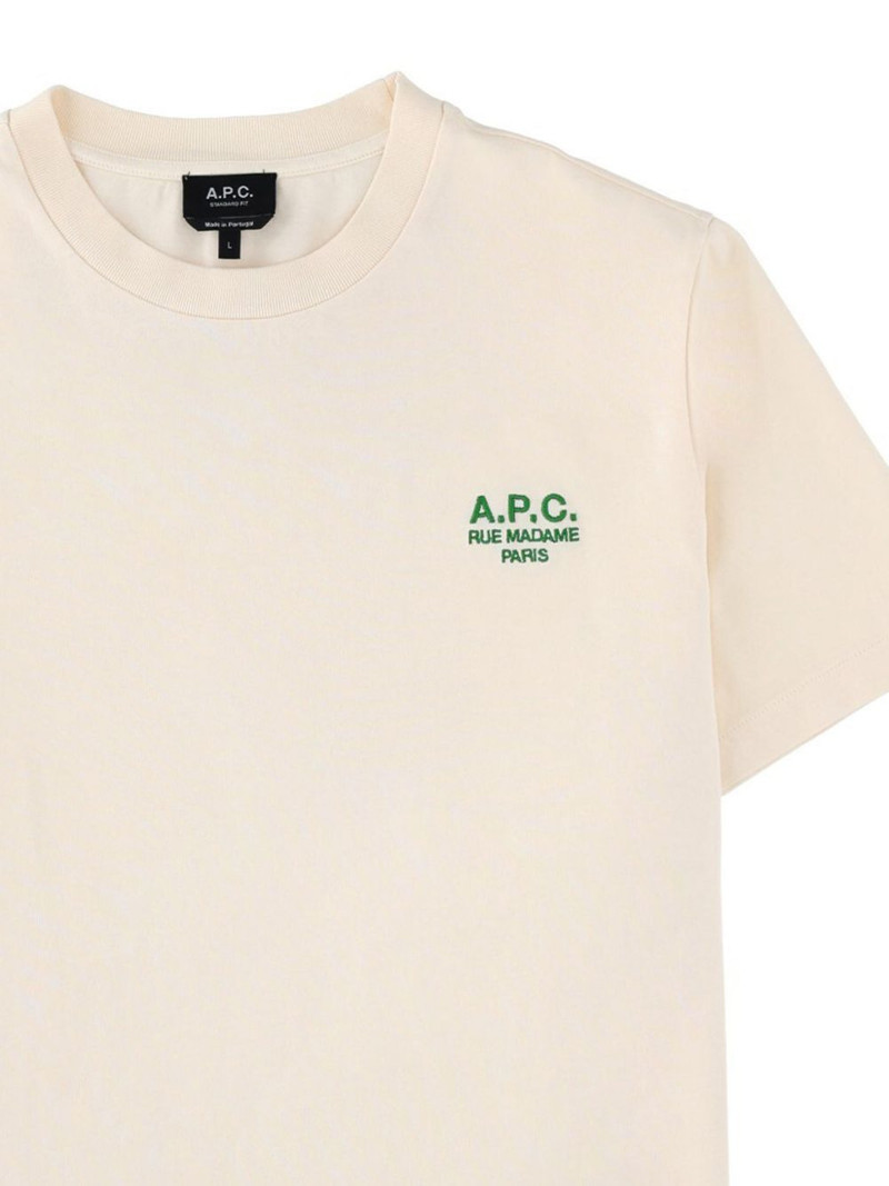 A.P.C. logo-detail T-shirt outlook