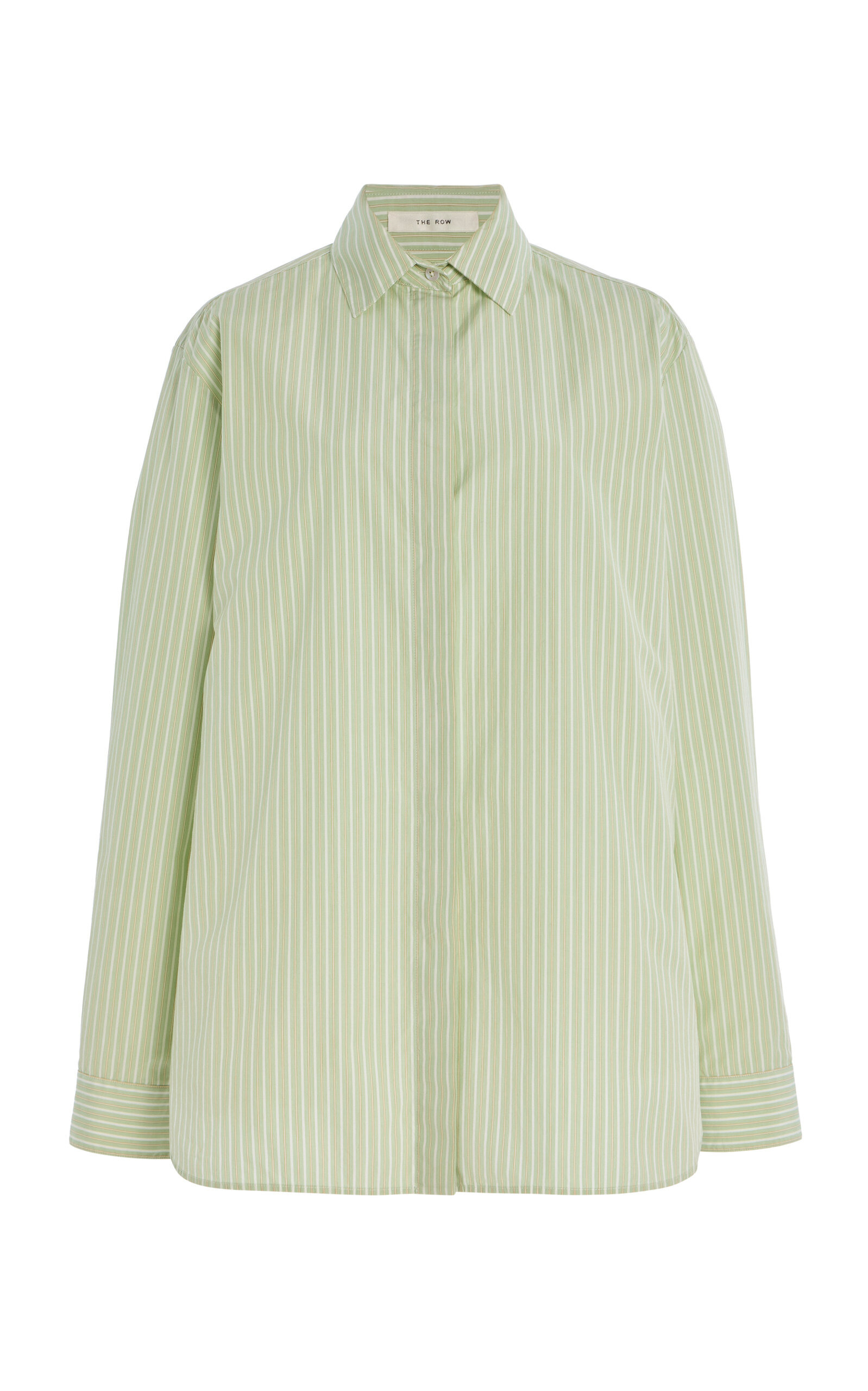 Vanda Cotton Poplin Shirt green - 1