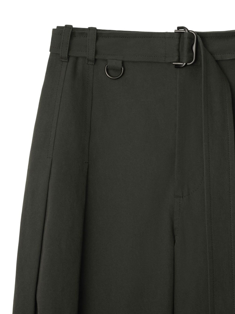 Burberry gabardine straight-leg trousers outlook