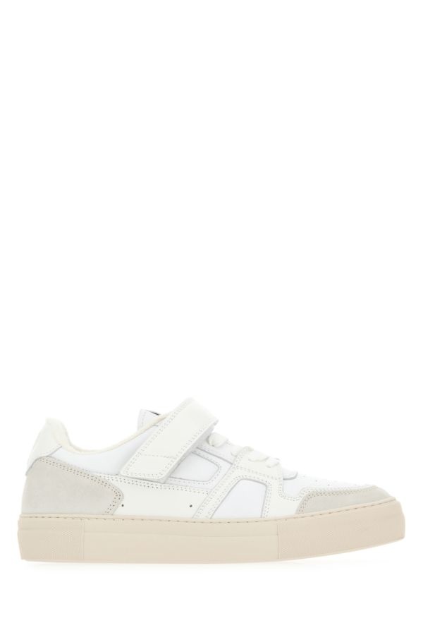 Ami Man Two-Tone Leather And Suede Ami Arcade Sneakers - 1