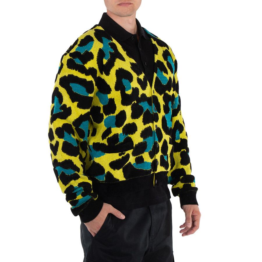 Versace Long Sleeve Leopard Sweater - 3