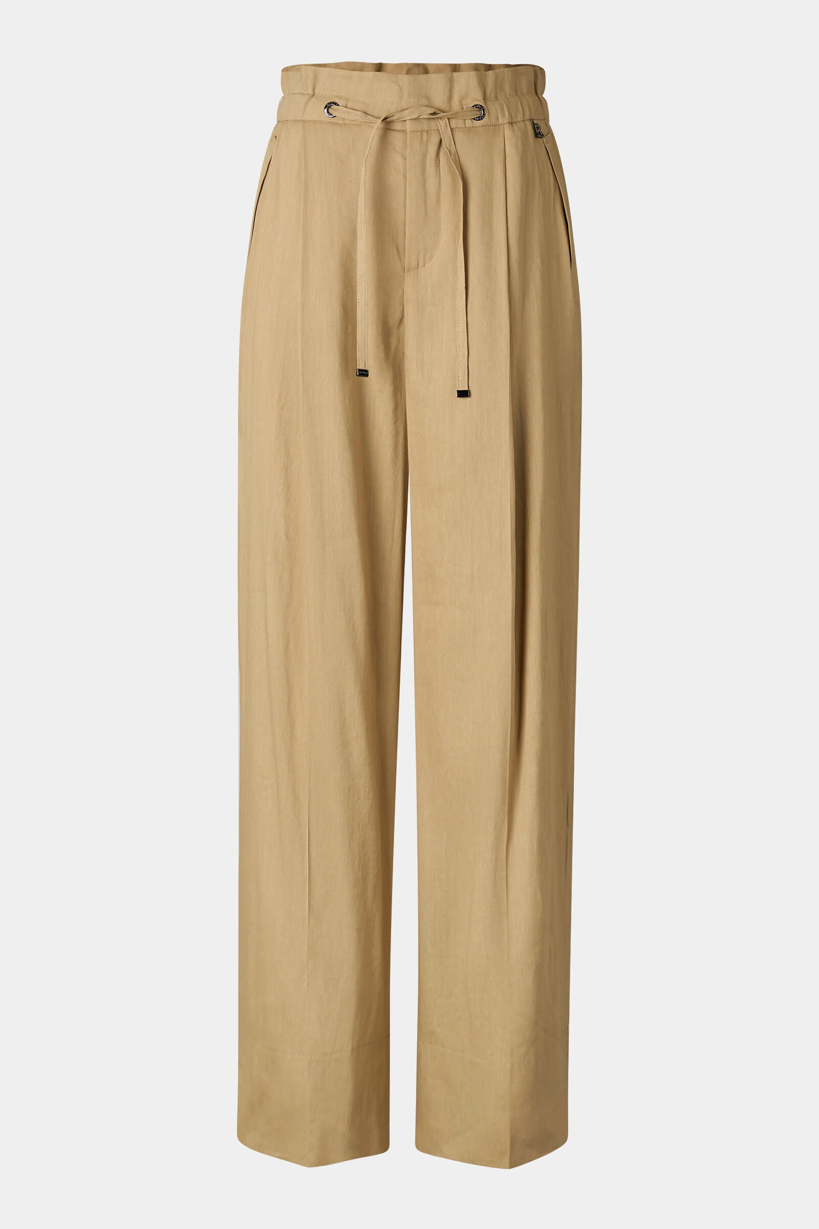 Pleated trousers Candy in Camel - 1