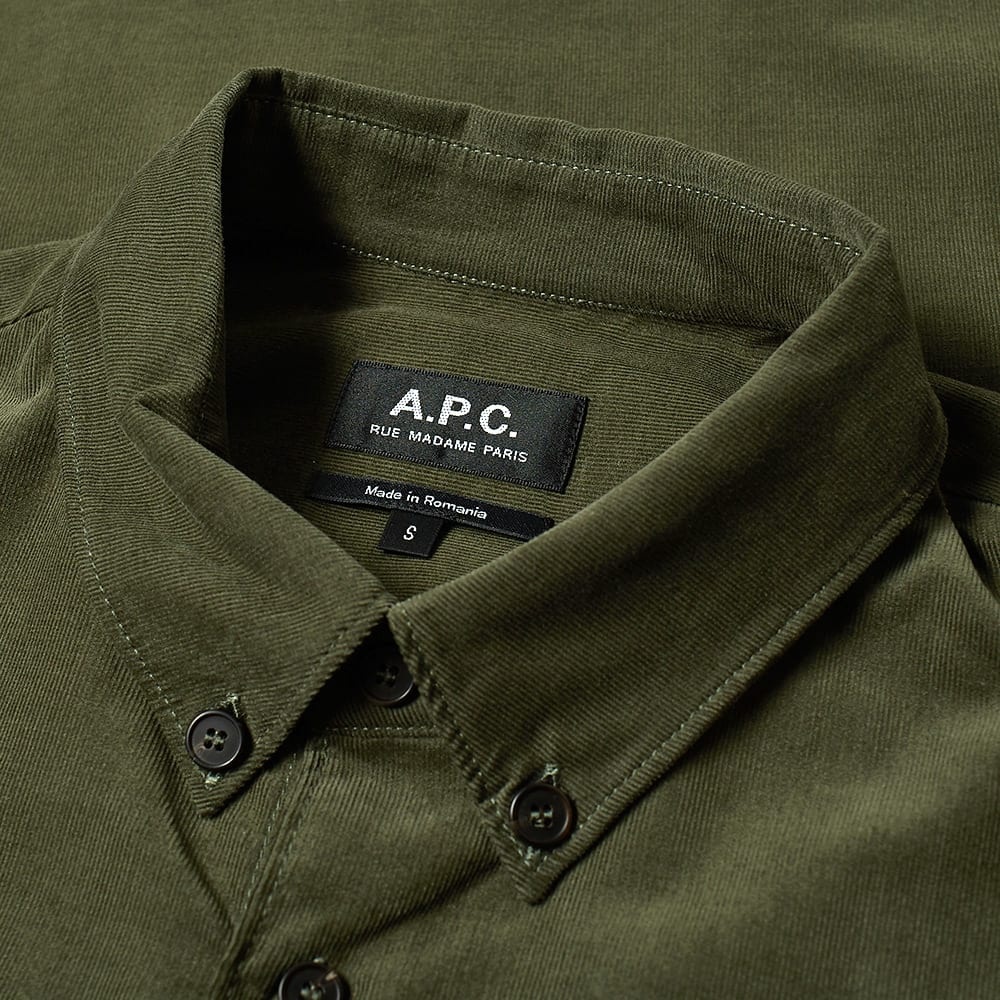 A.P.C. Serges Baby Cord Shirt - 2