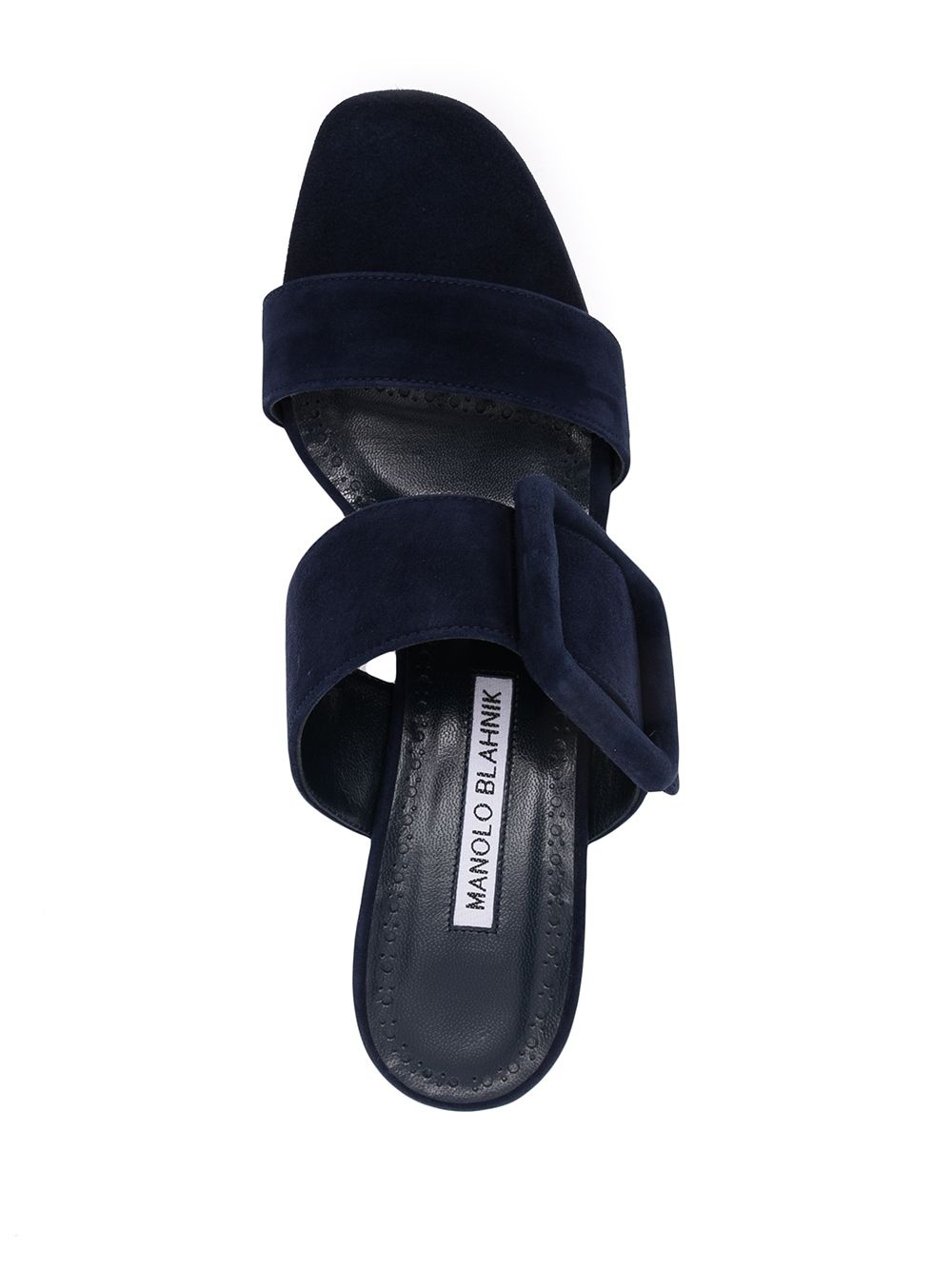 Gable buckled suede sandals - 4