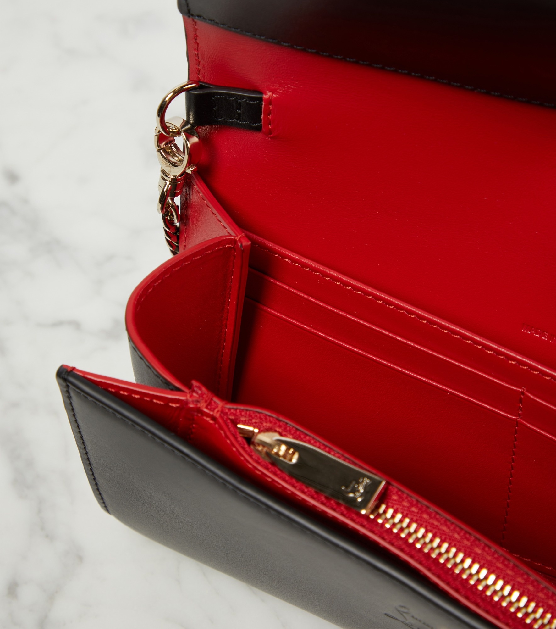 Leather wallet on chain - 3