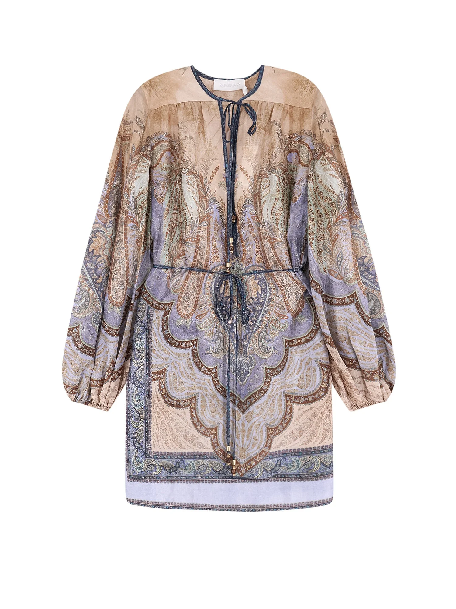 Wanderlust Tunic Silk Mini Dress - 1