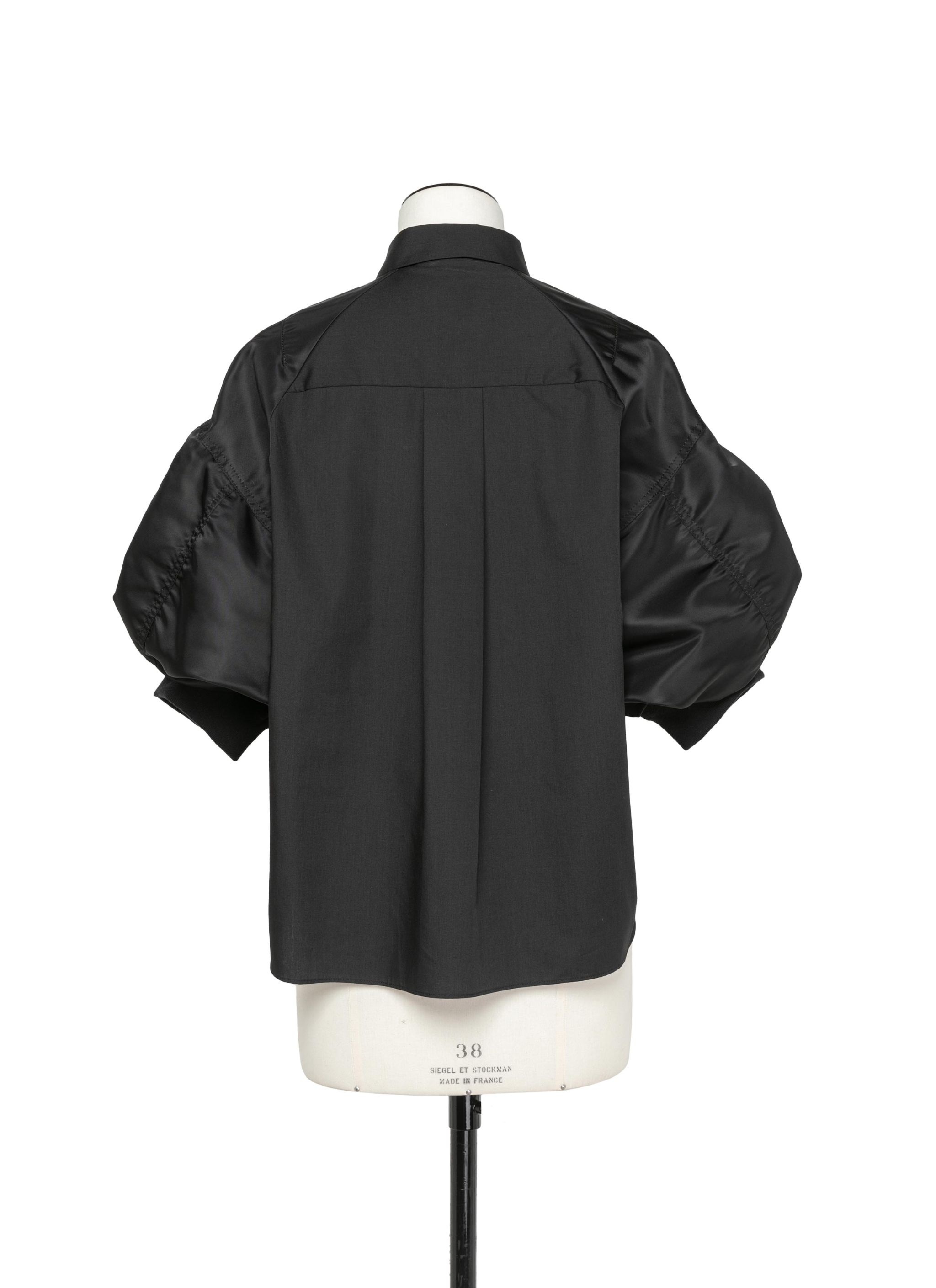 Cotton Poplin x Nylon Twill Shirt - 3