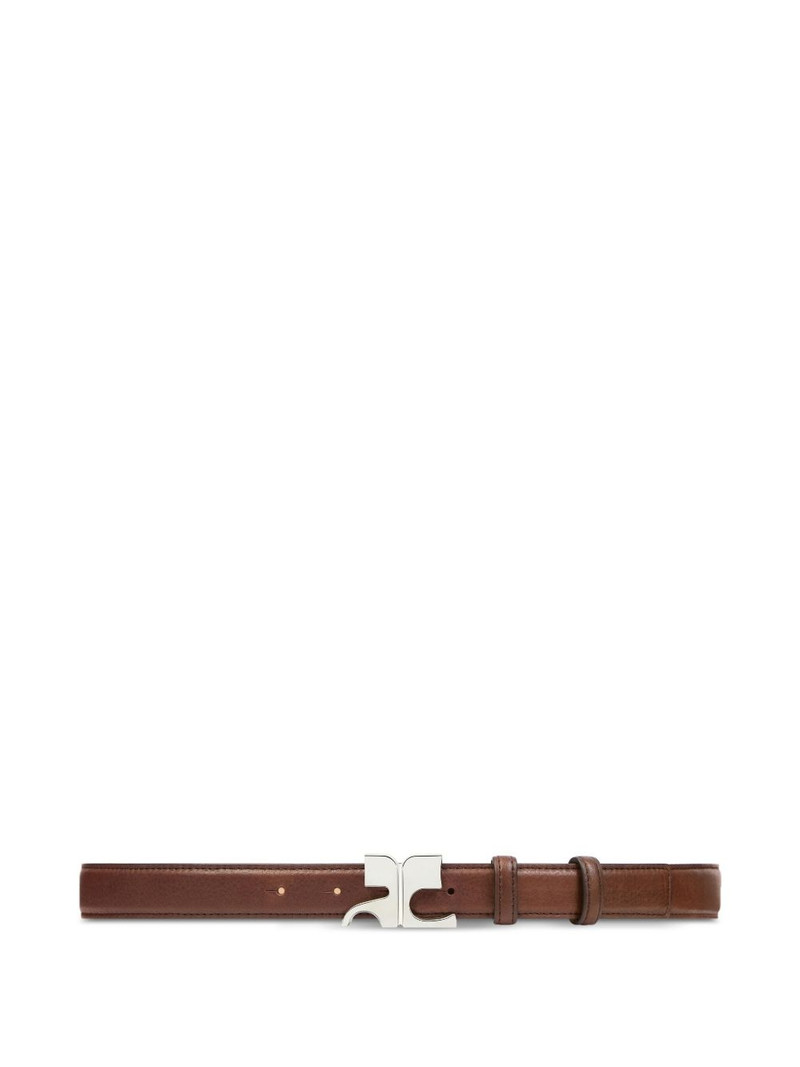 logo-buckle belt 1