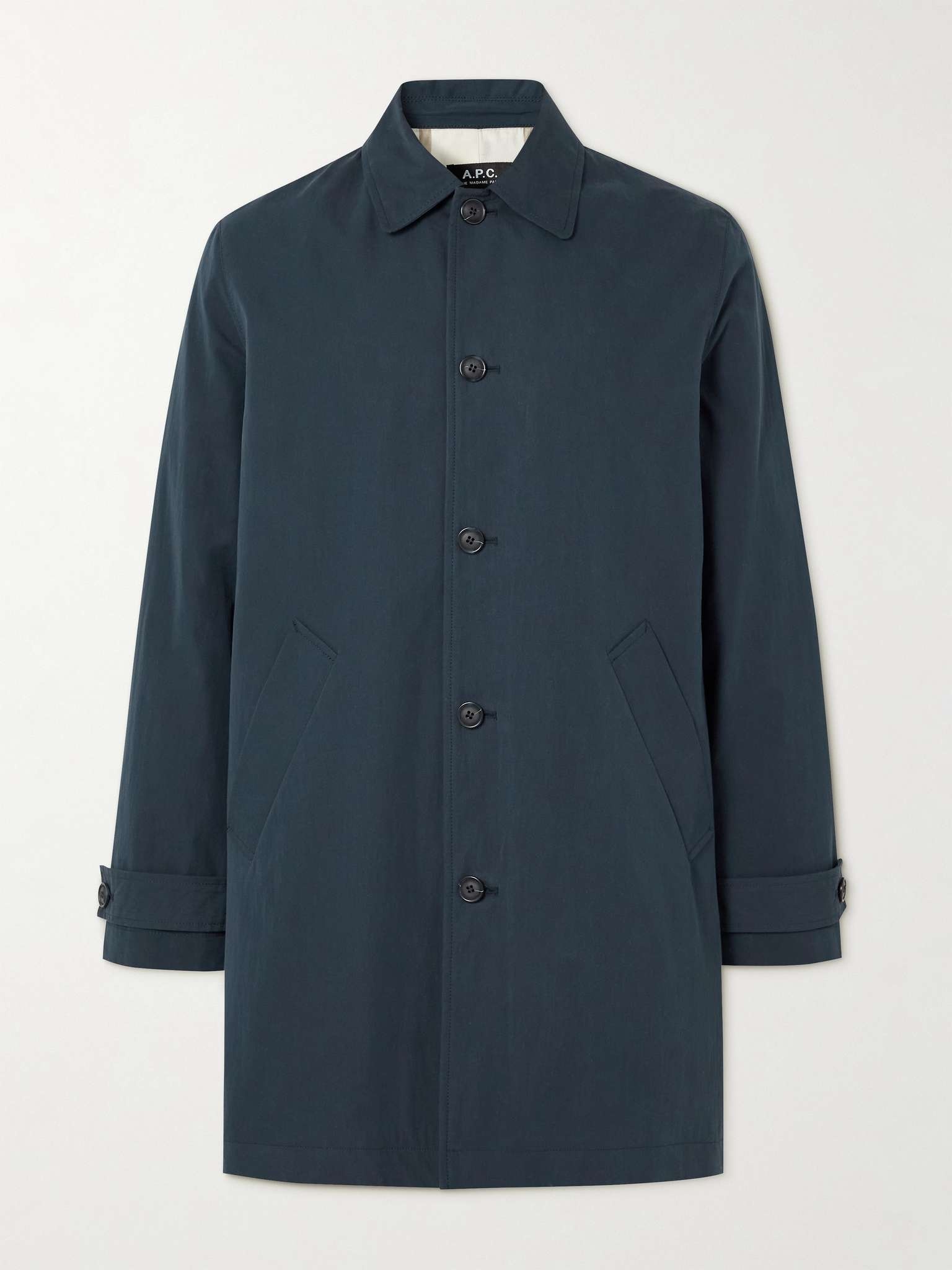 Victor Slim-Fit Cotton-Blend Trench Coat - 1