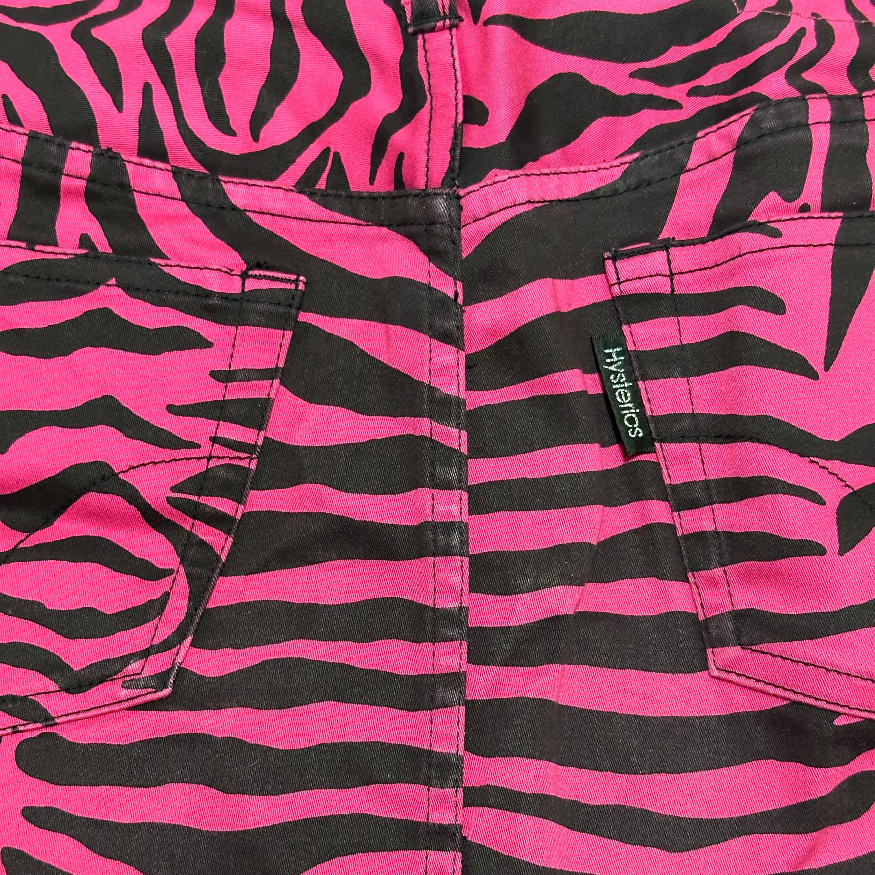 HYSTERICS - HYSTERICS Zebra Print Mini Skirt - 4