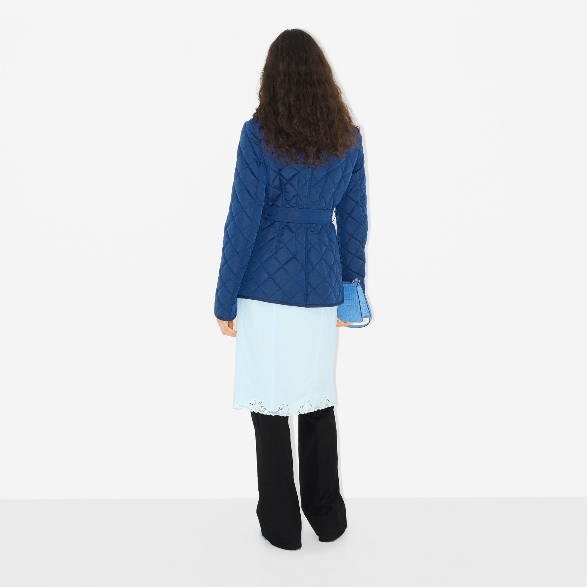 Diamond Quilted Nylon Canvas Jacket - 4